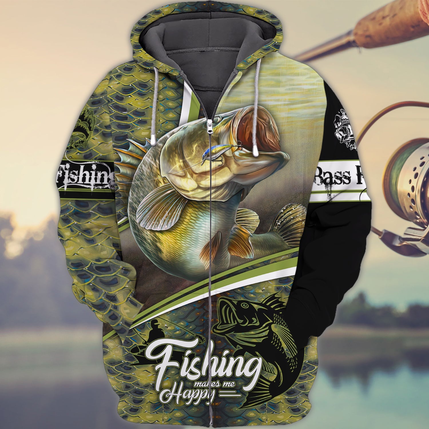 Bass Fishing - 3D Full Print