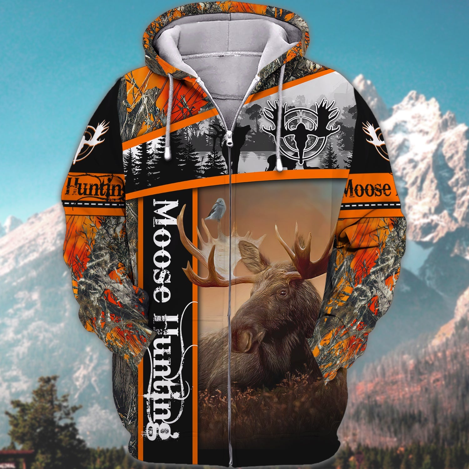 Moose Hunting - 3D Full Print Shirts - 527