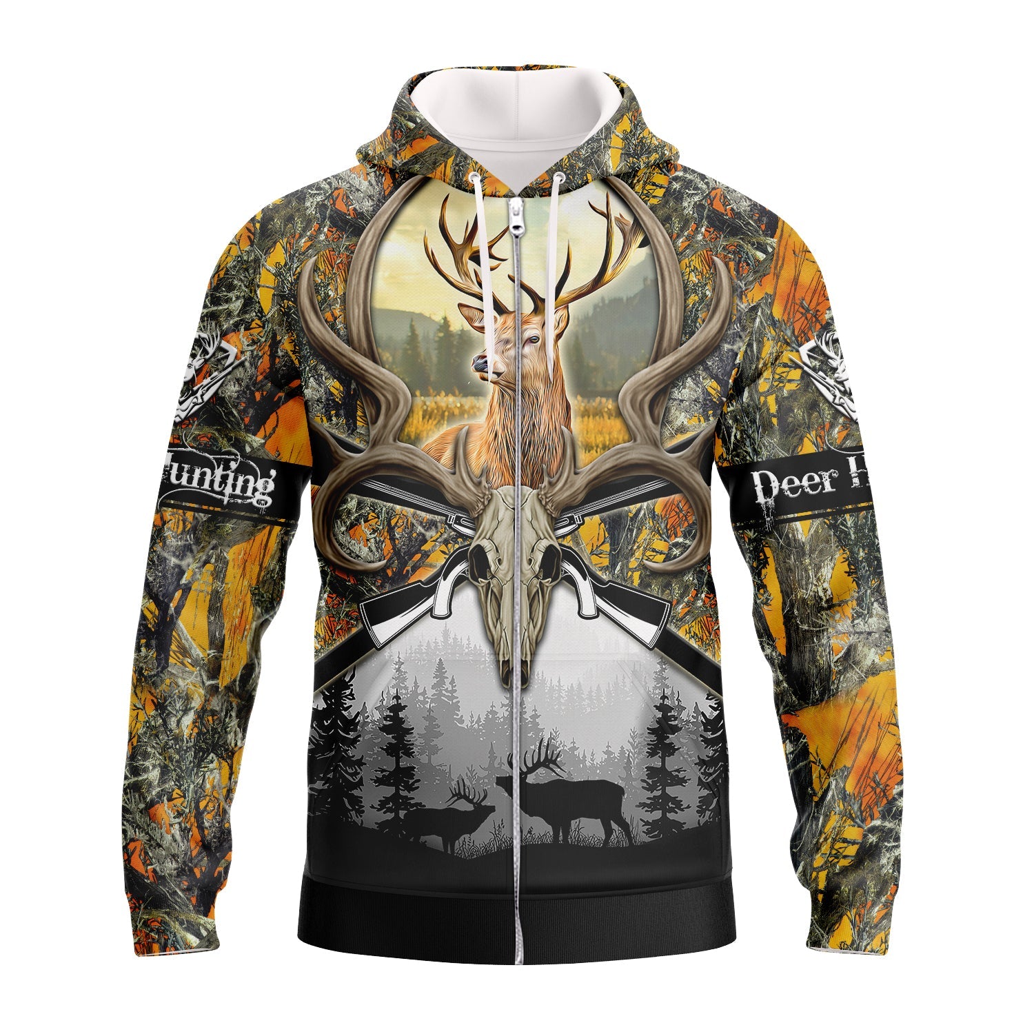 Deer Hunting Camo 0704 - 3D Full Print - QB95