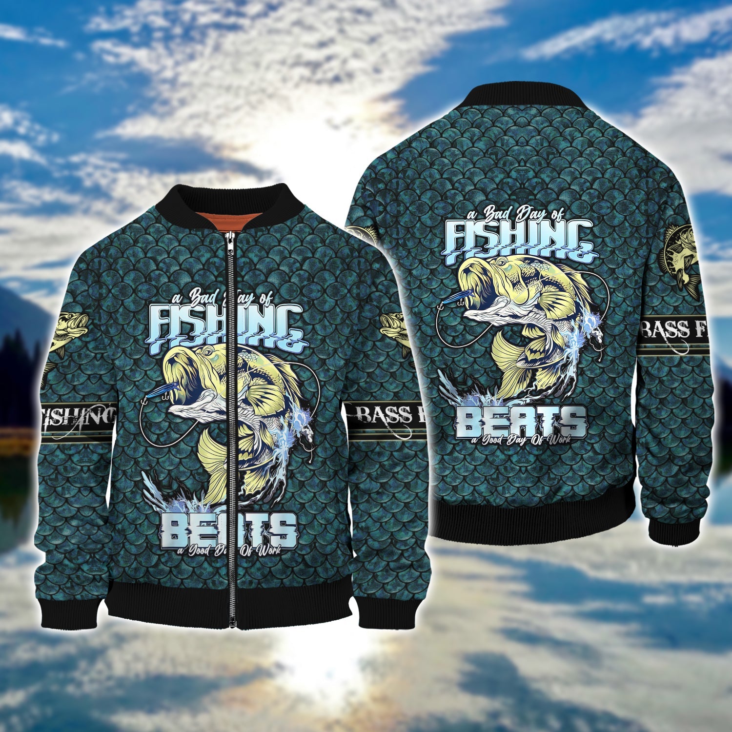Bass Fishing - 3D Full Print - 957