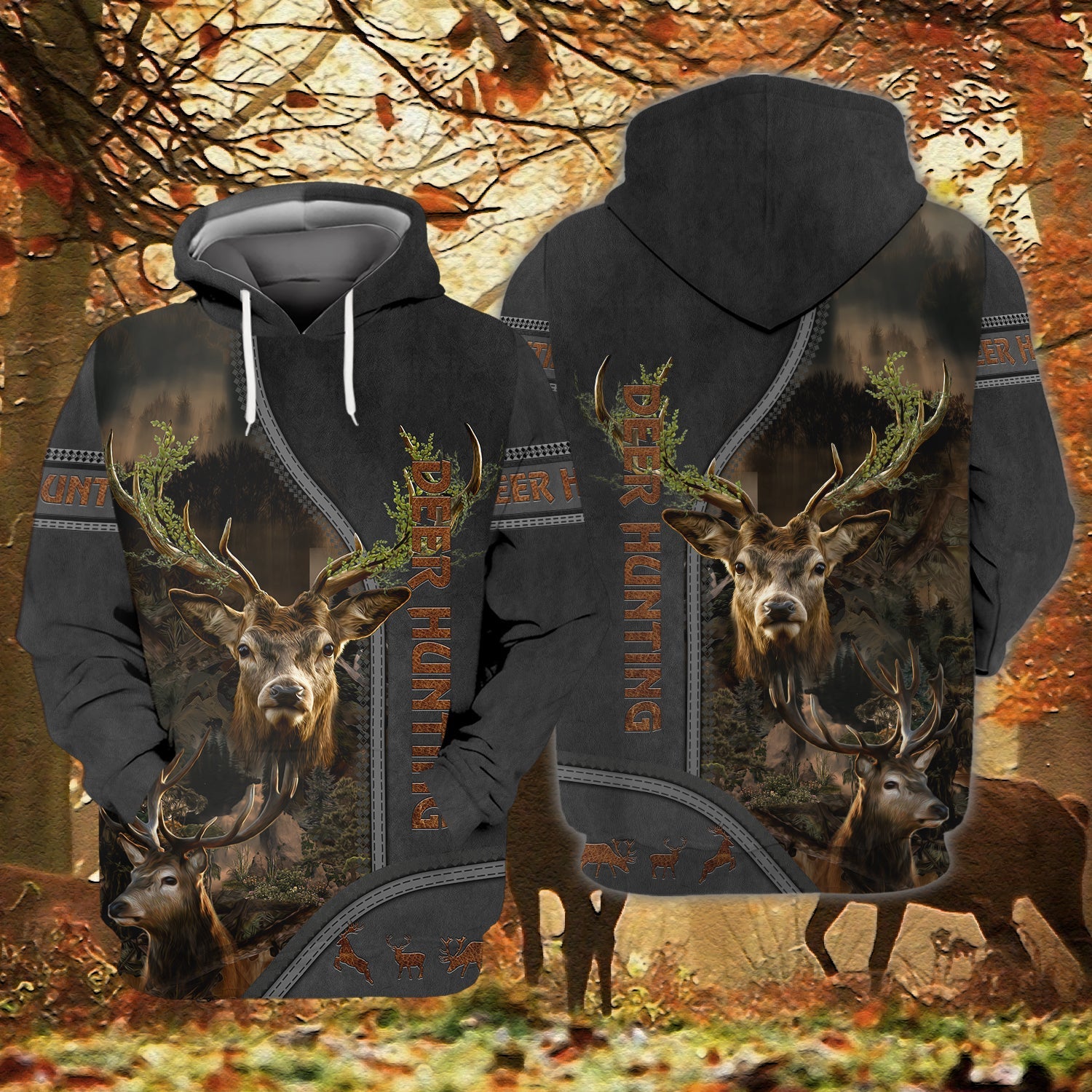 Deer Hunting - 3D Full Print - Htl
