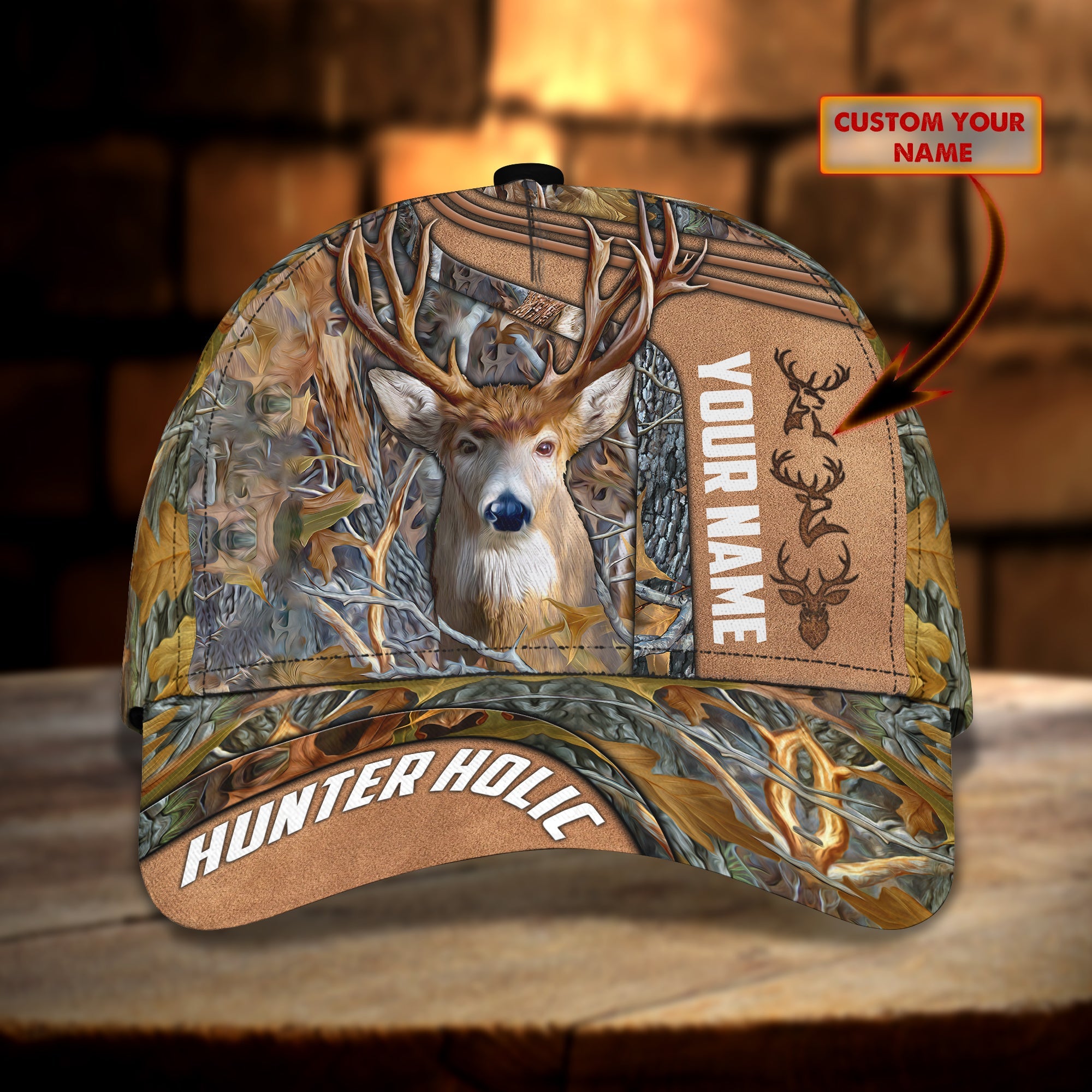 Hunter Holic - Personalized Name Cap -TT99-1191