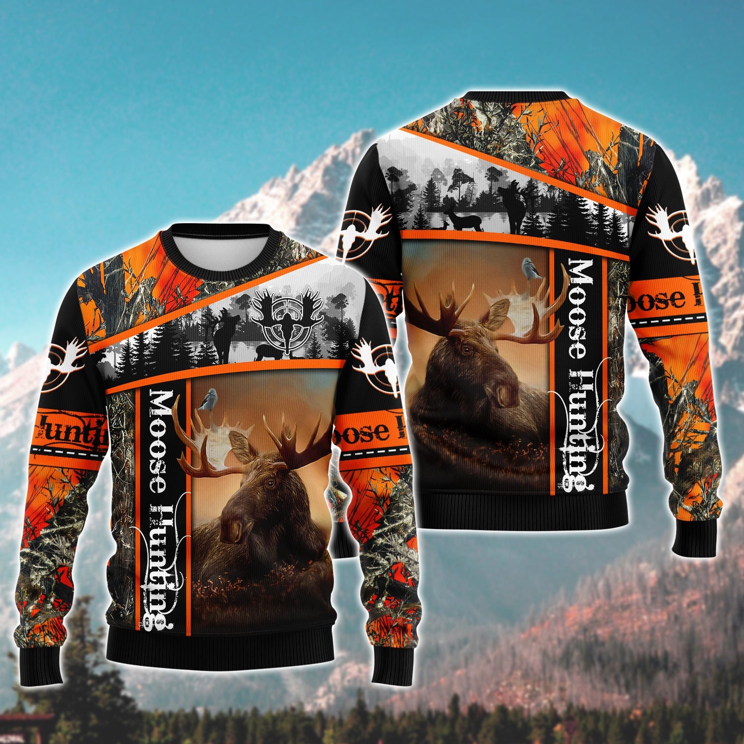 Moose Hunting - 3D Full Print Shirts - 527