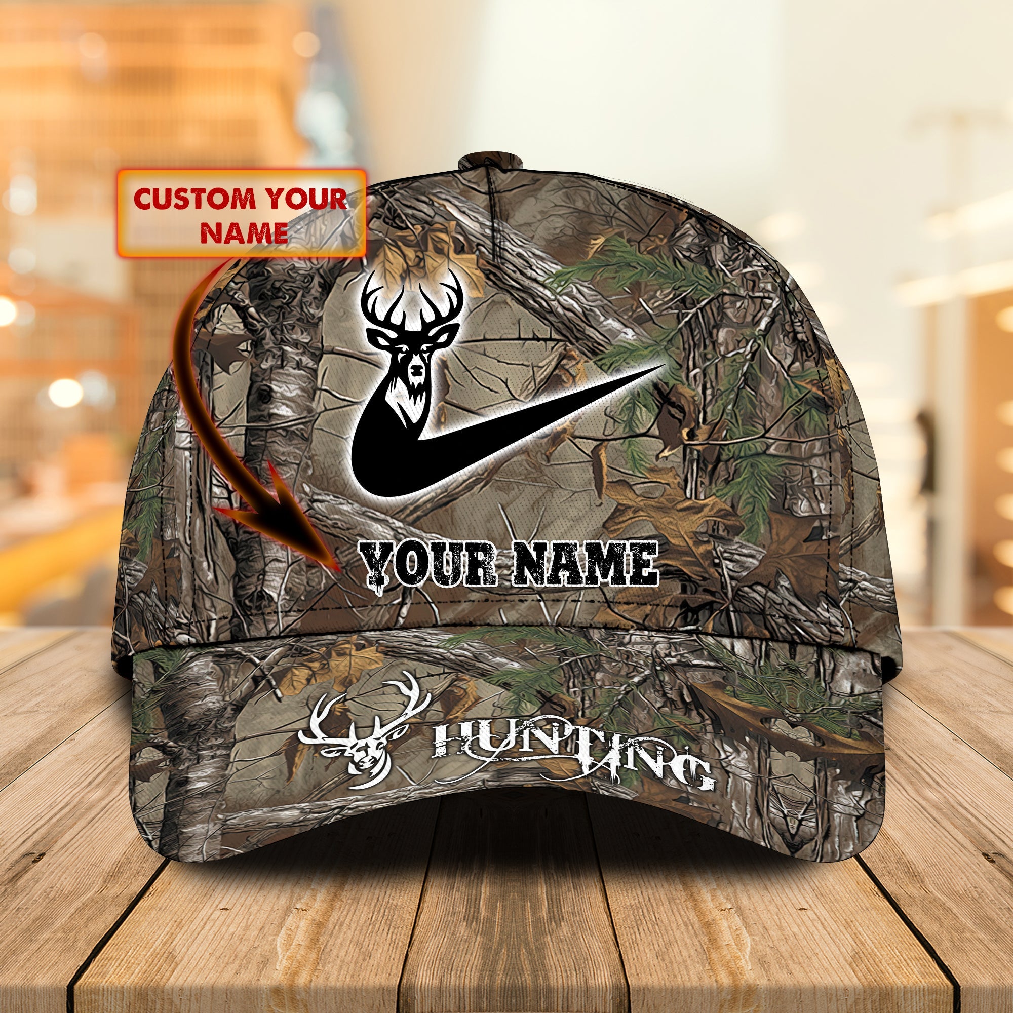 Hunting - Personalized Name Cap - Vtm99