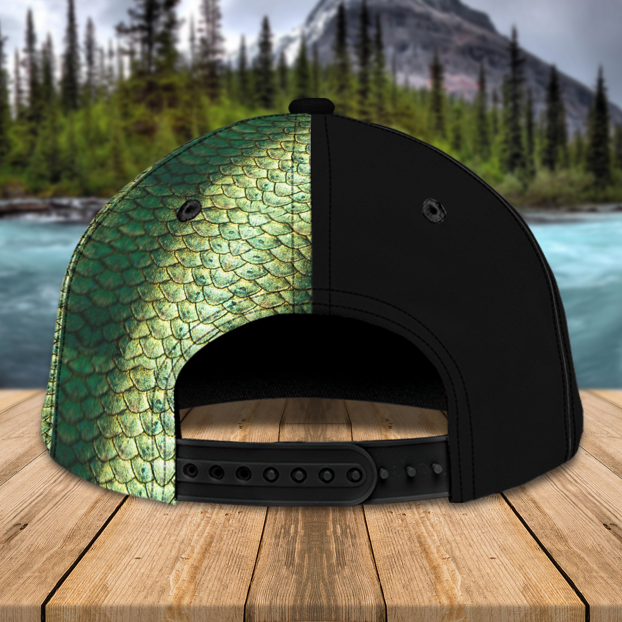 Bass Fishing 22 - Personalized Name Cap