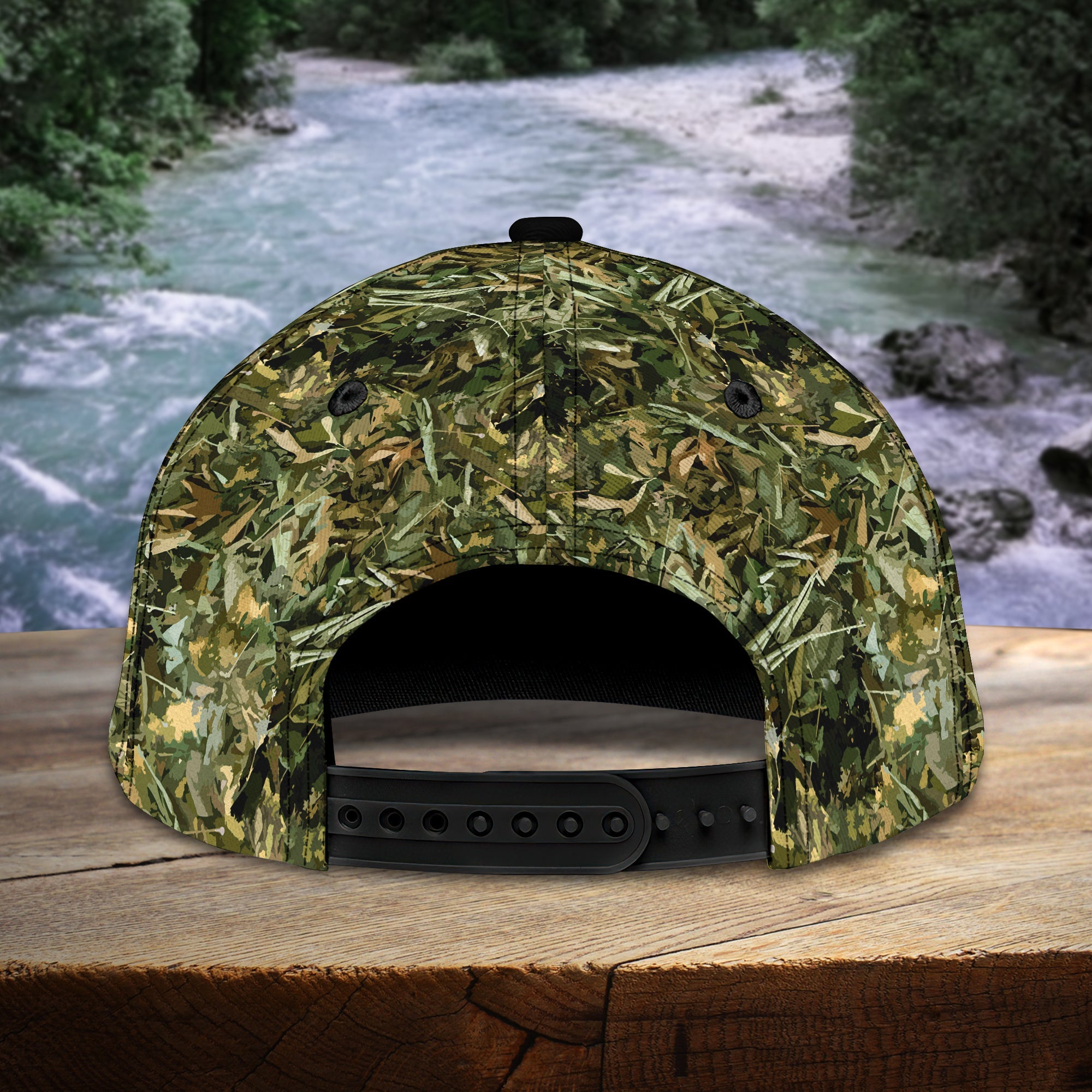 Bass Just Fish It - Personalized Name Cap