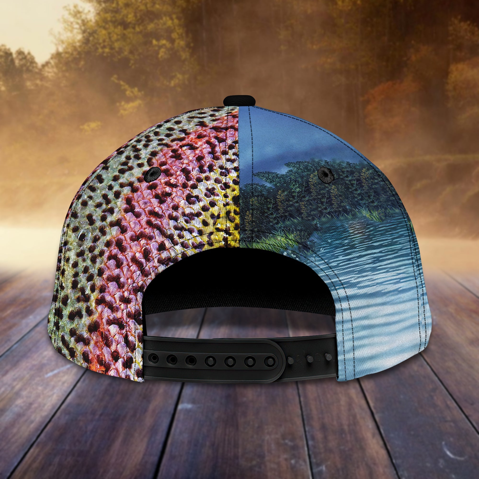 Trout Fishing 17 - Personalize Name Cap  - Loop - Ntp-178