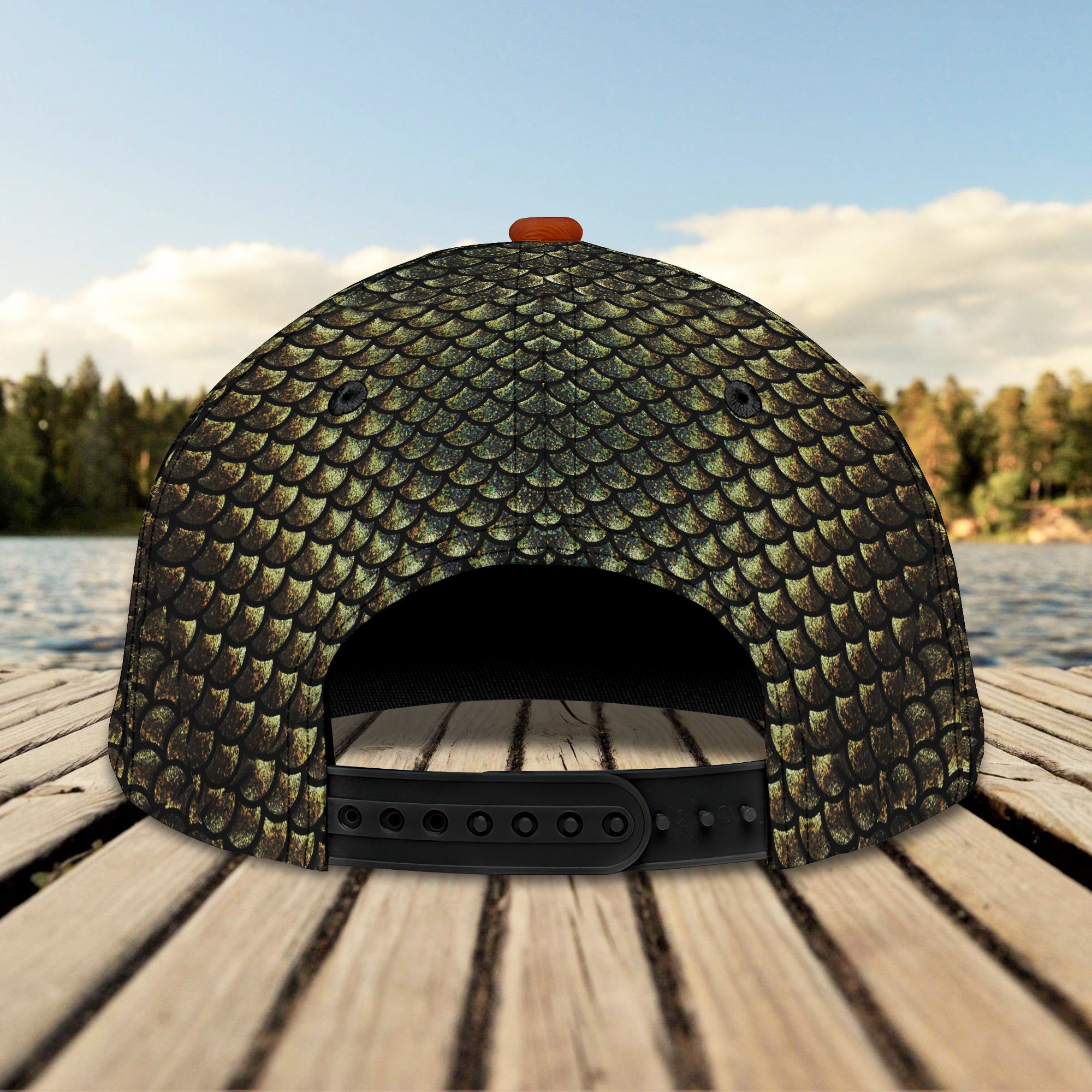 Bass Fishing 10 - Personalized Name Cap