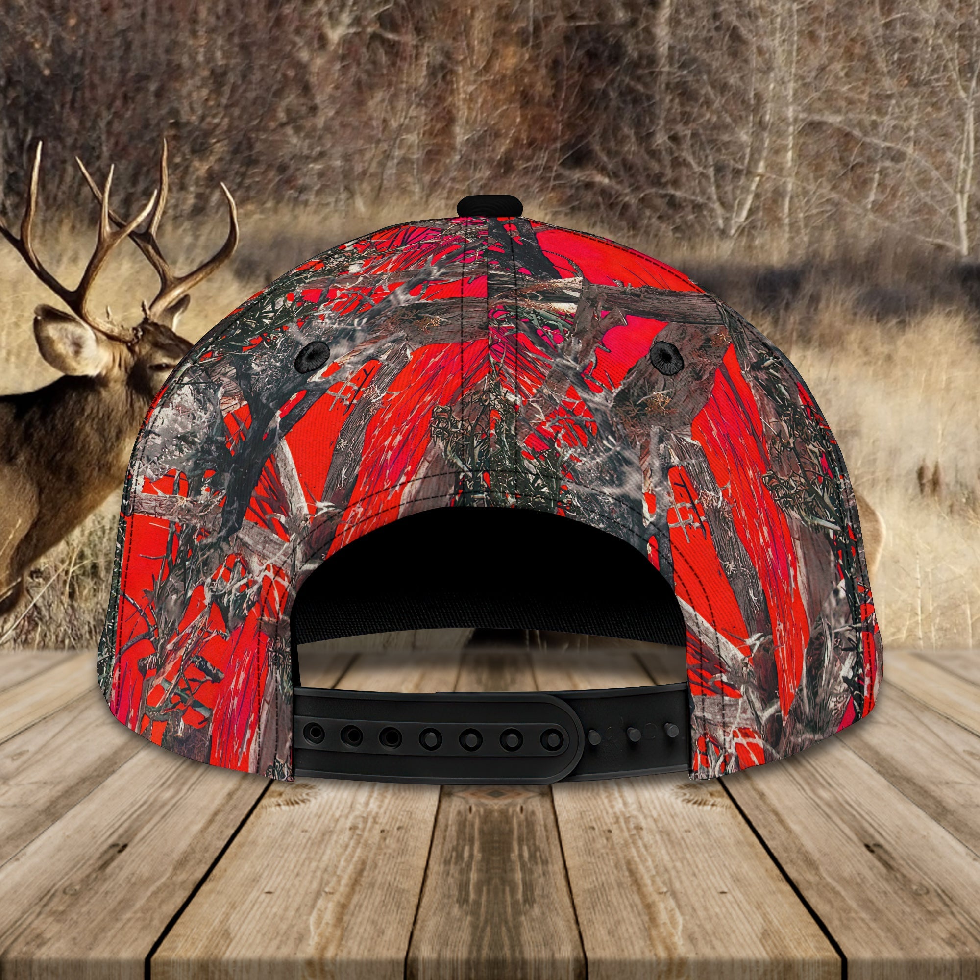 Red Deer Hunting Camo Classic Cap - Hdmt