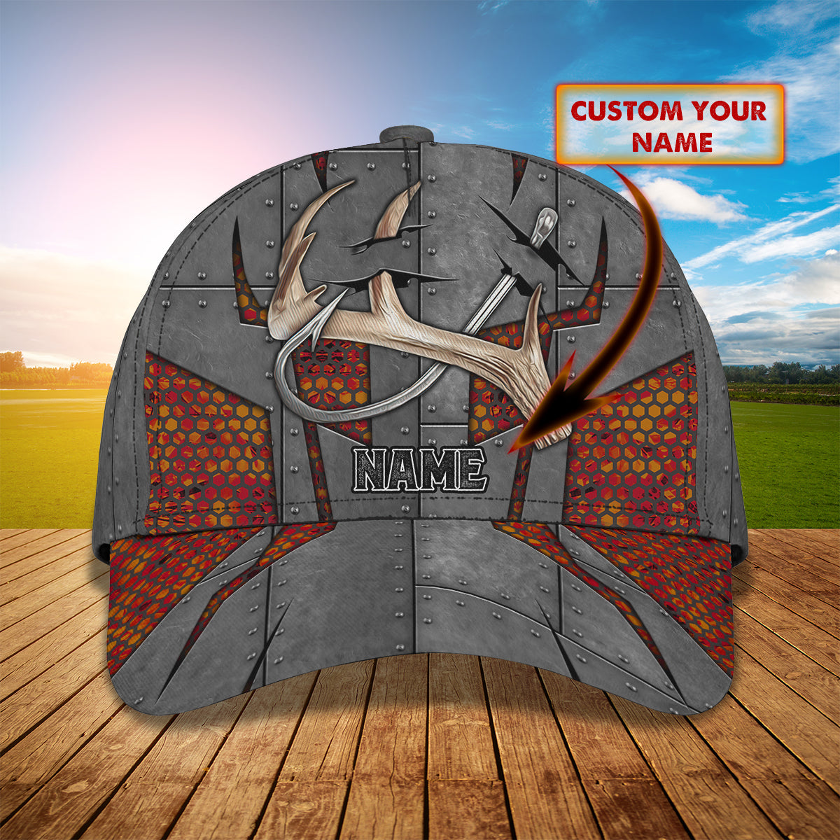 Hunting - Personalized Name Cap - Loop-Lnp-5