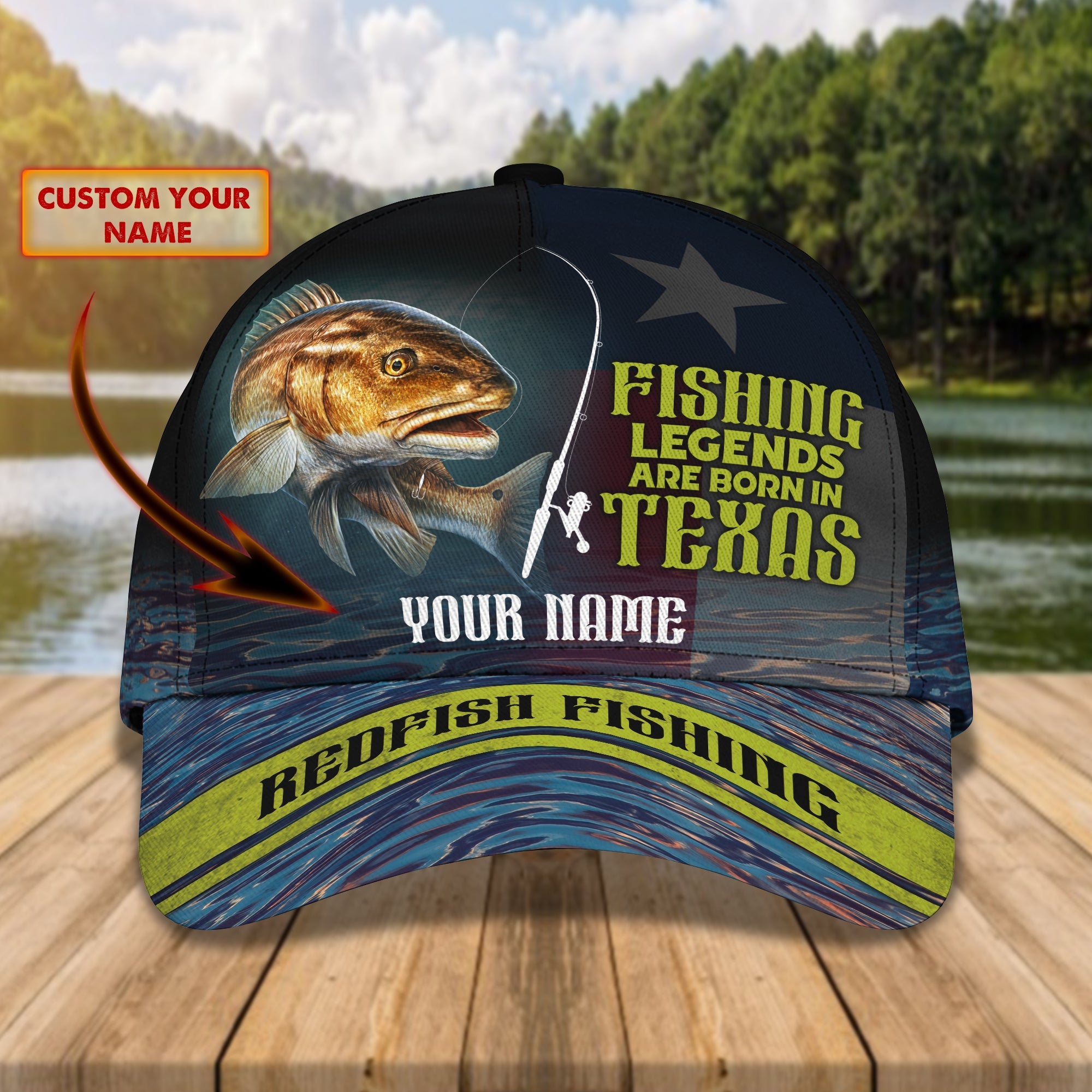 Classic Cap - Redfishing Texas