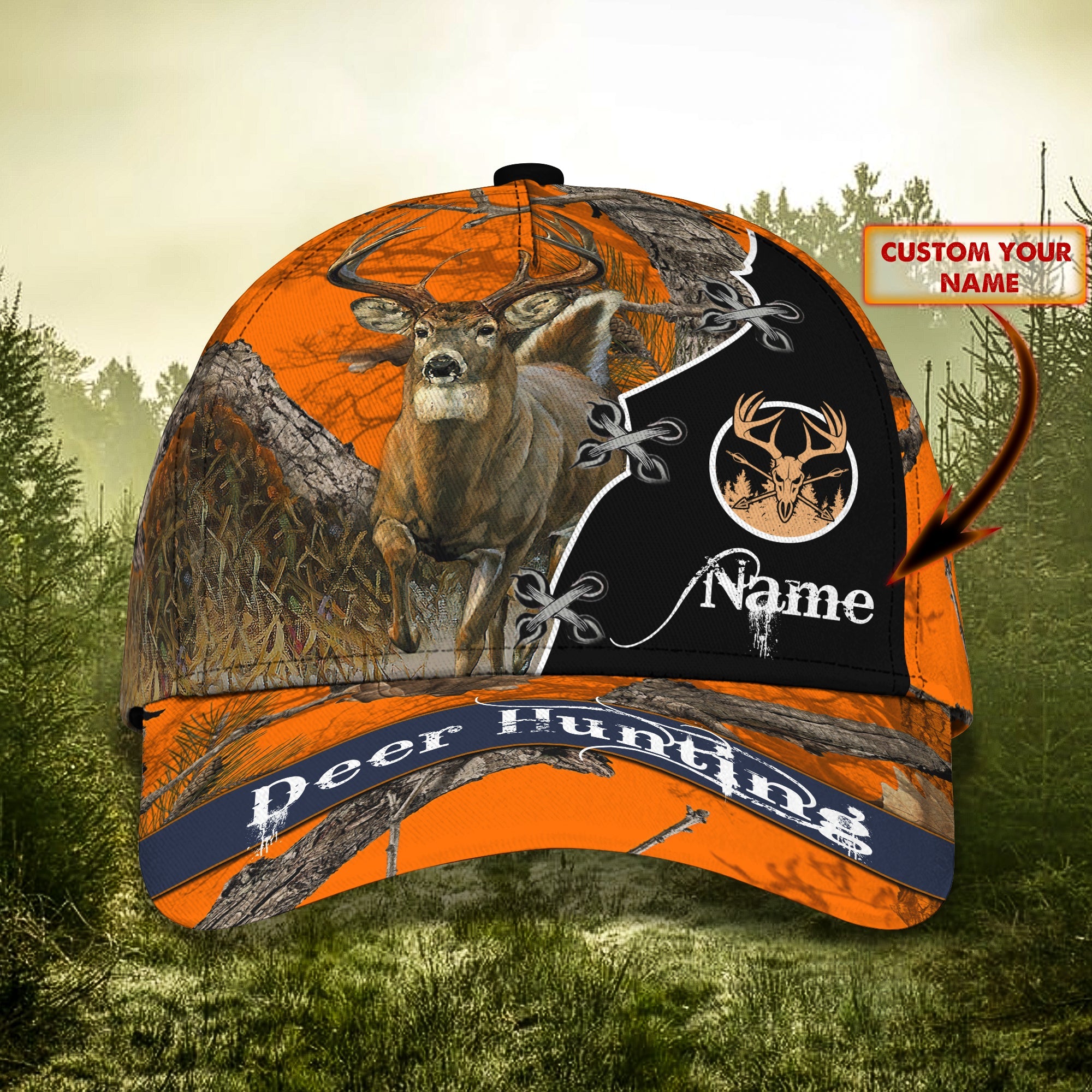 Deer hunter awsome- Personalized Name Cap - Lst149