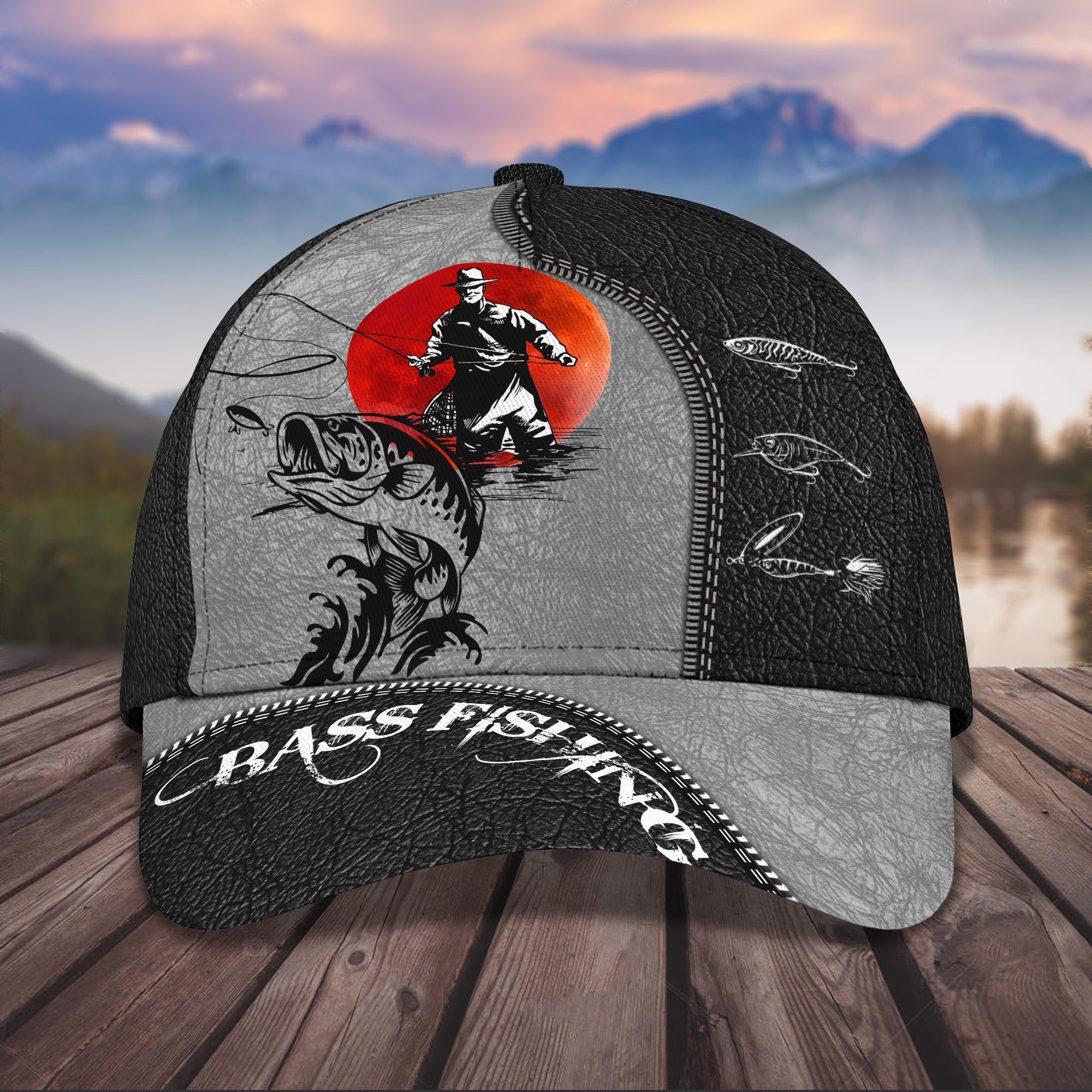 Bass Fishing - Cap - 1088