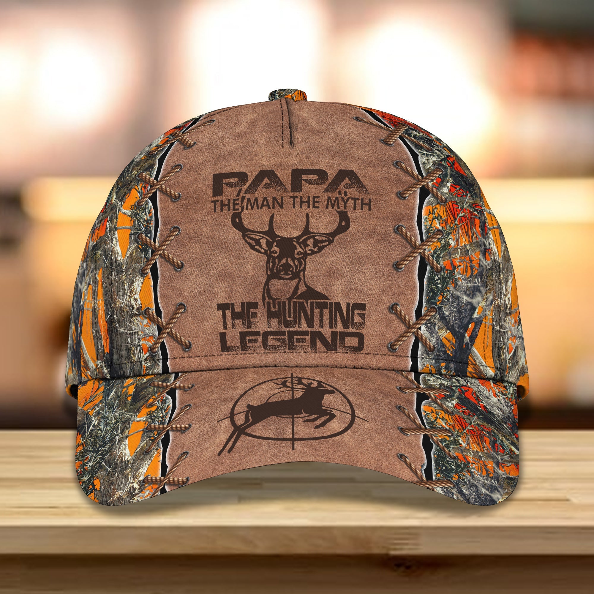 Deer Hunting 8 - Personalized Name Cap - Boom