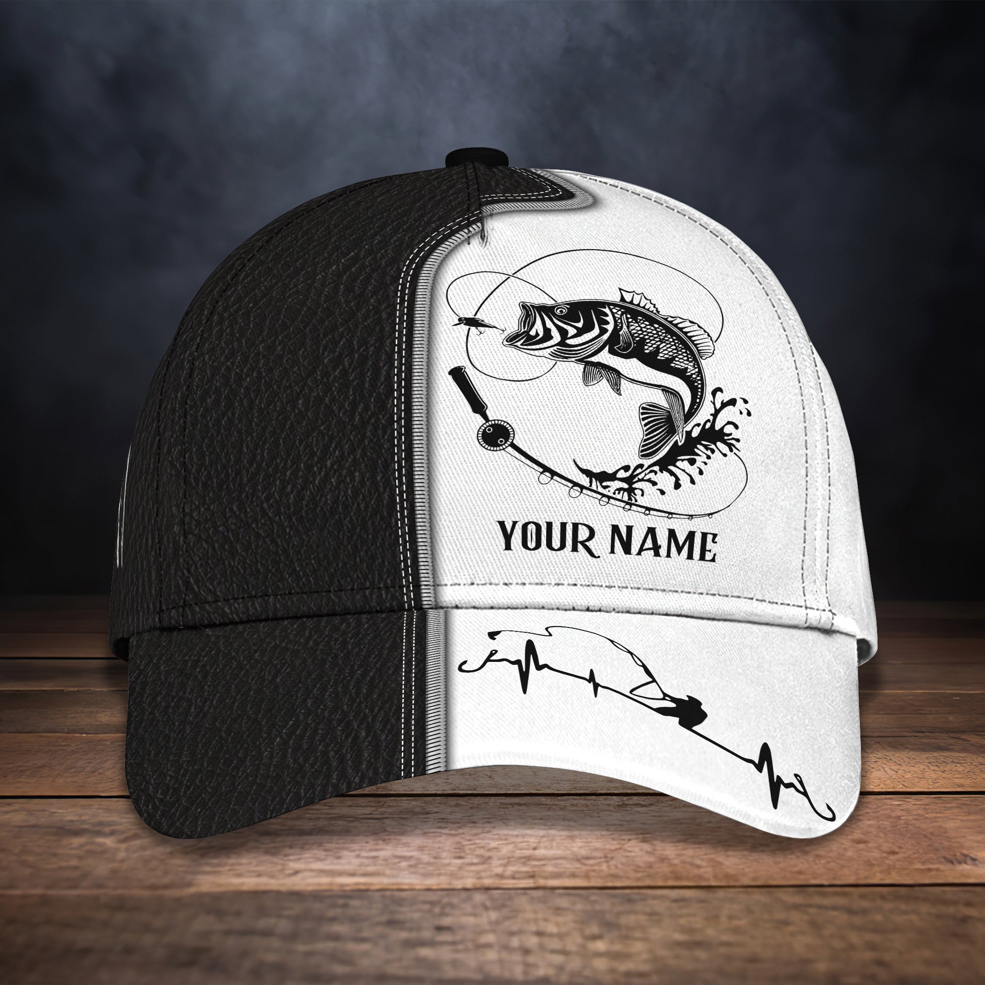 Fishing - Personalize Name Cap  - H98 326