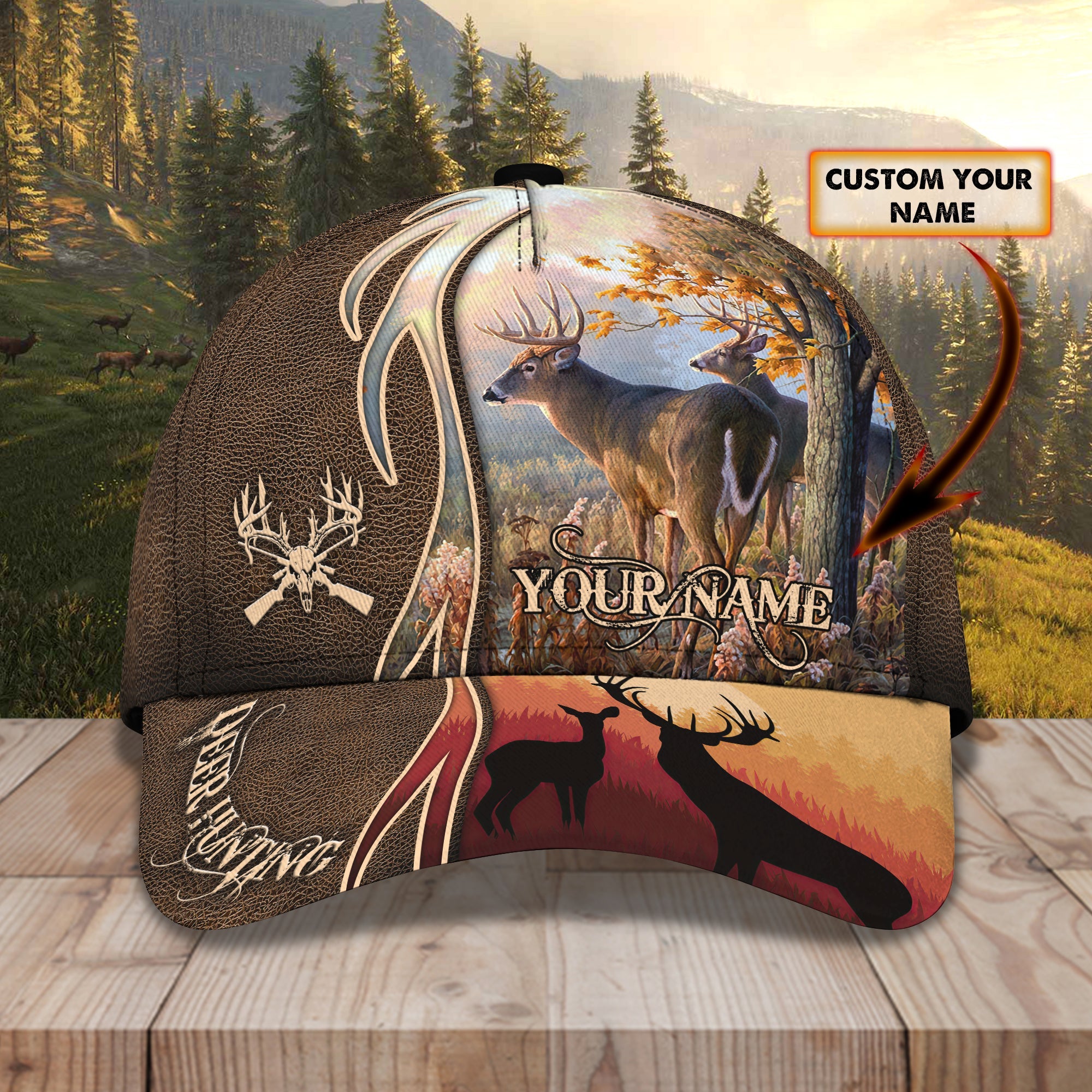 Hunting 07 - Personalized Name Cap - 16hb