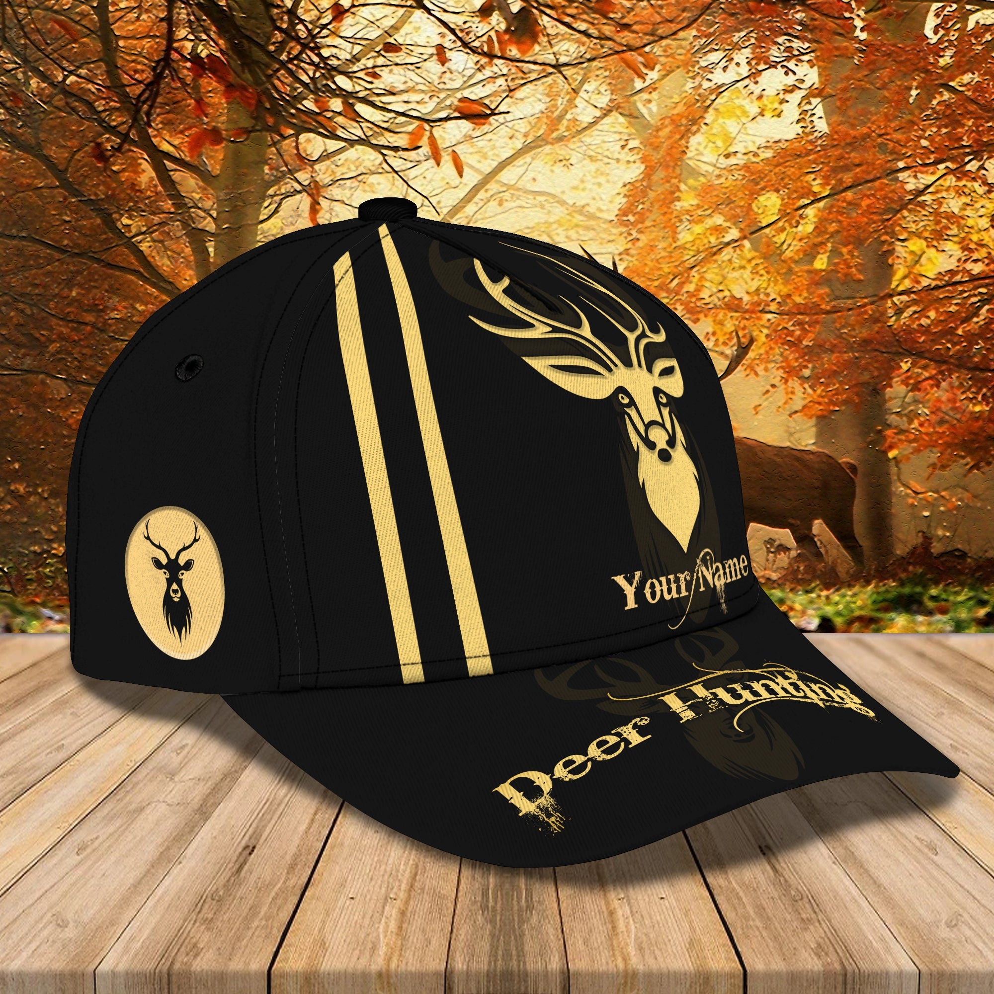Deer Hunting - Personalized Name Cap - QA99 - 86