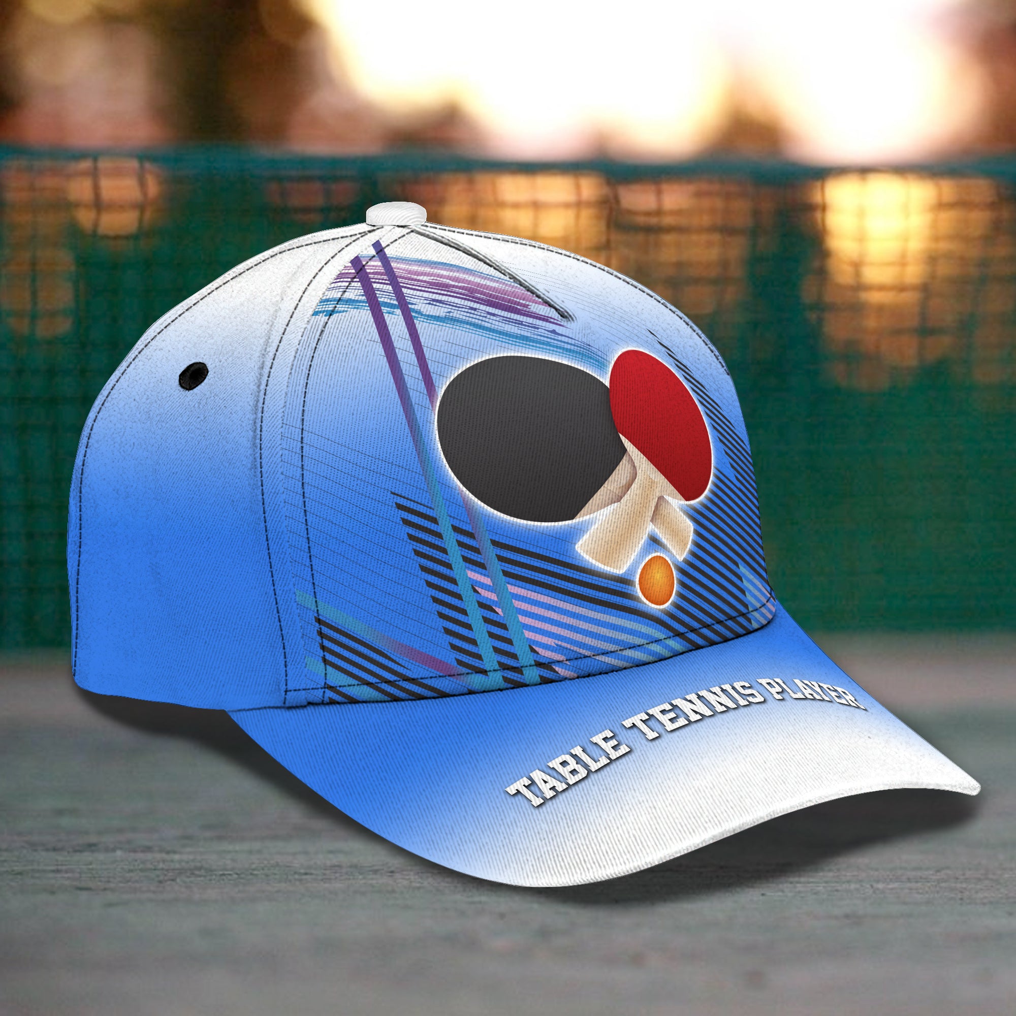 Table Tennis 3D Classic Cap Gift For Table Tennis Players