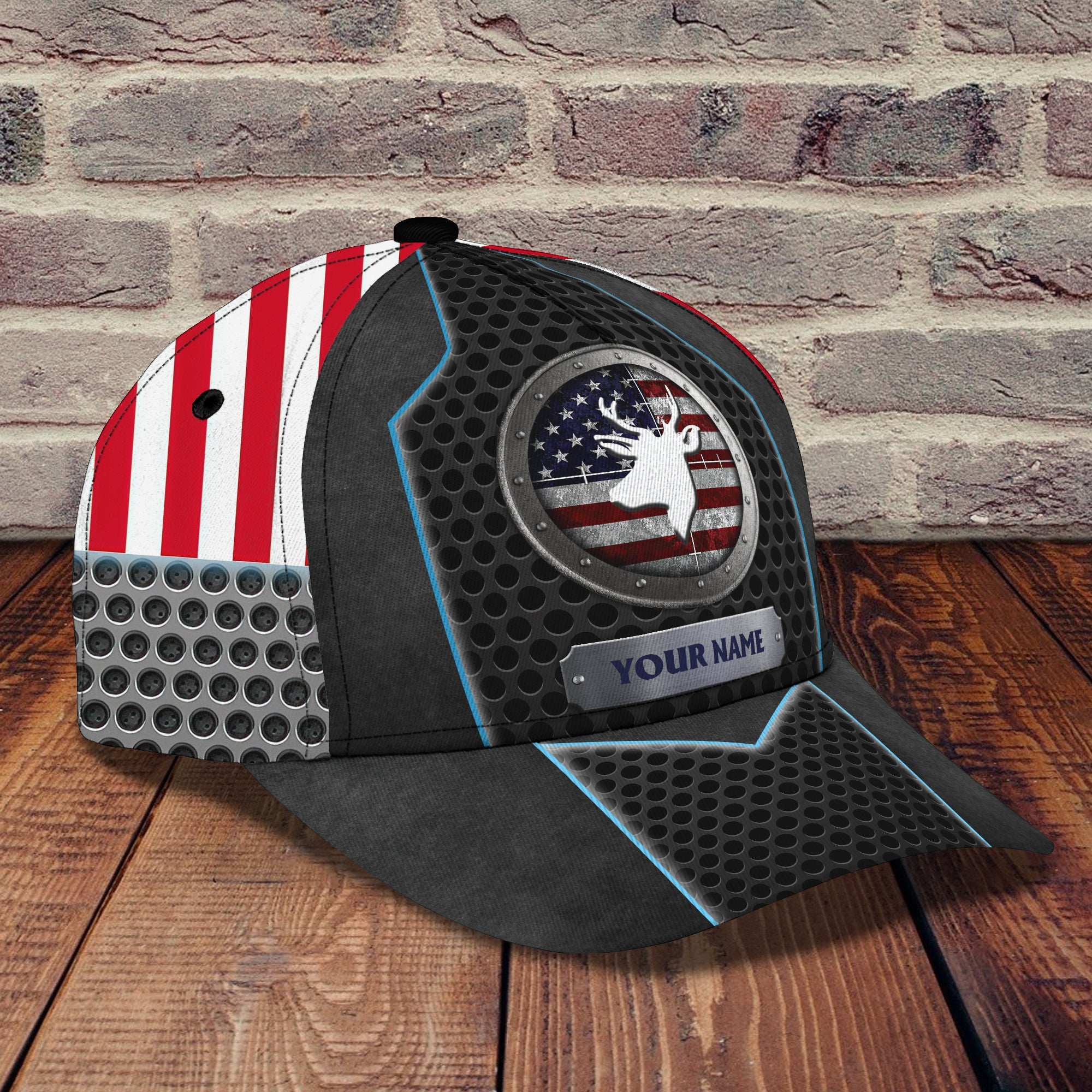 Hunting Deer - Personalized Name Cap - Urt96