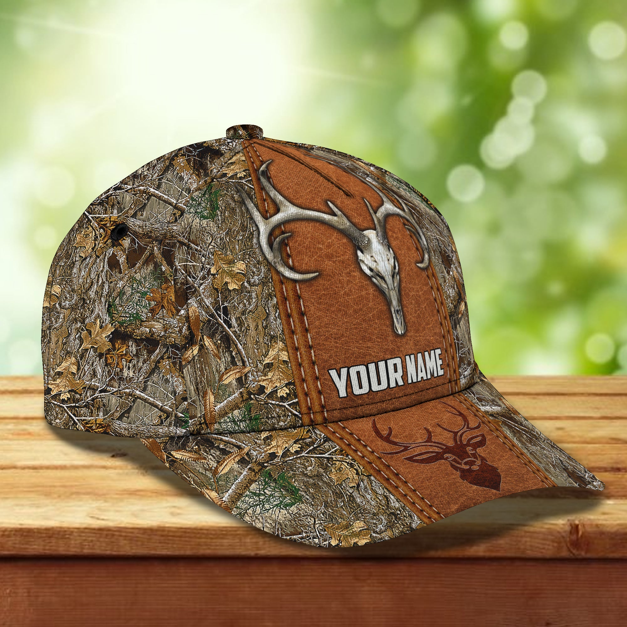 Deer Hunting 2 - Personalized Name Cap - Boom