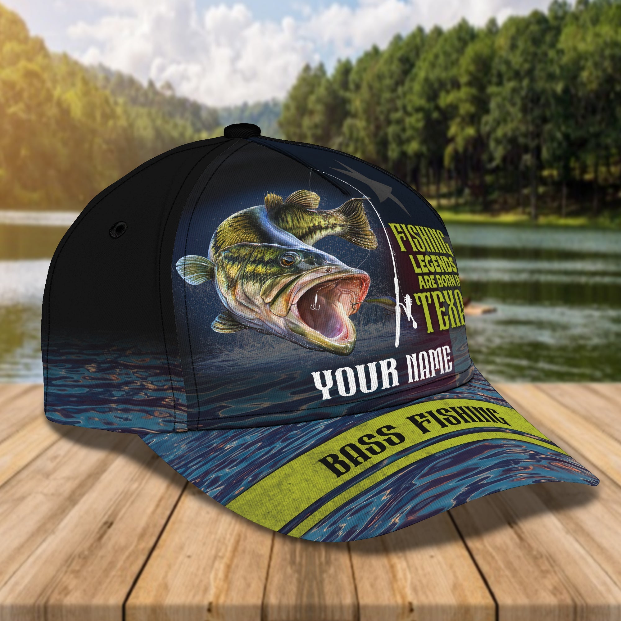 Classic Cap - Fishing Texas