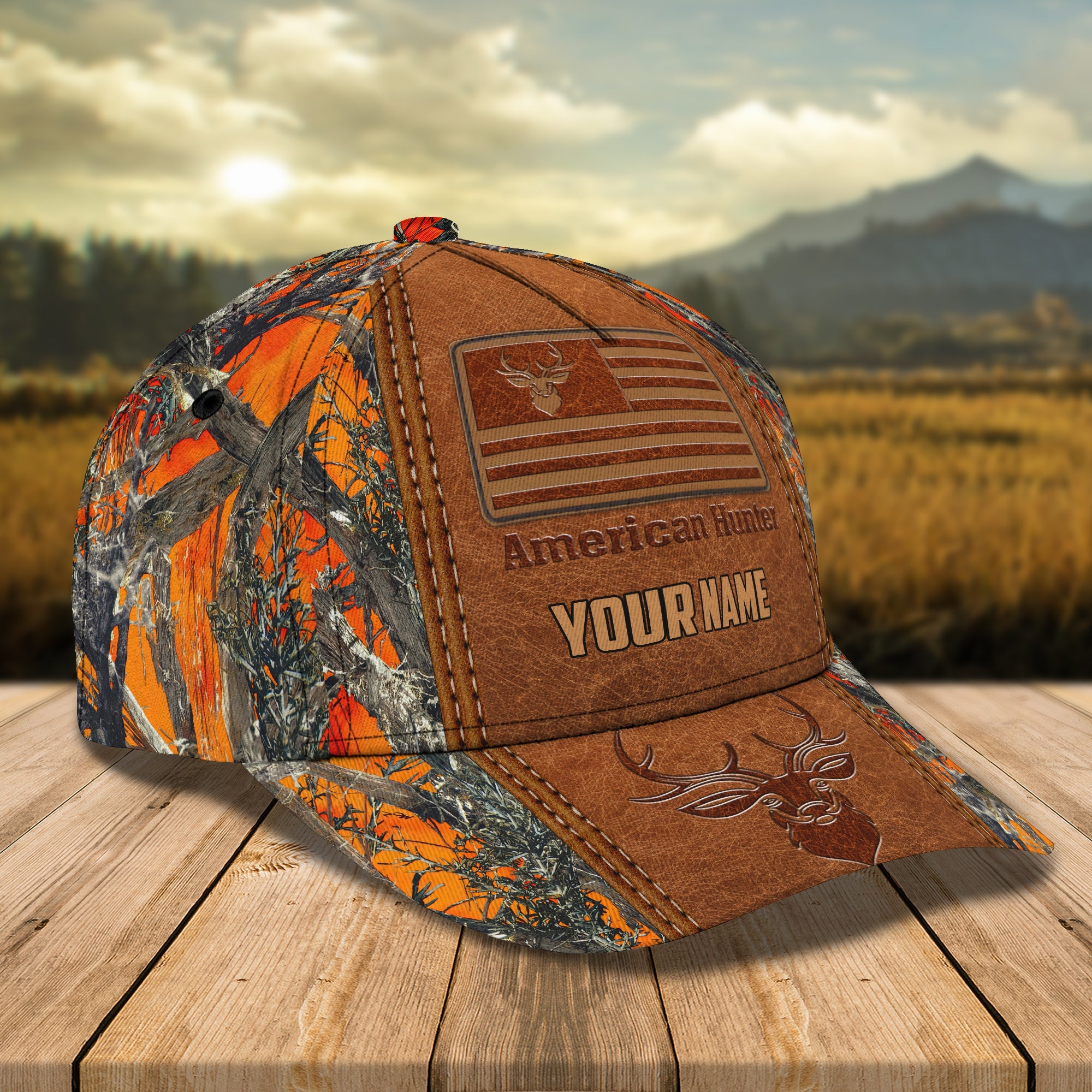 Hunting - Personalized Name Cap - DAT93-021