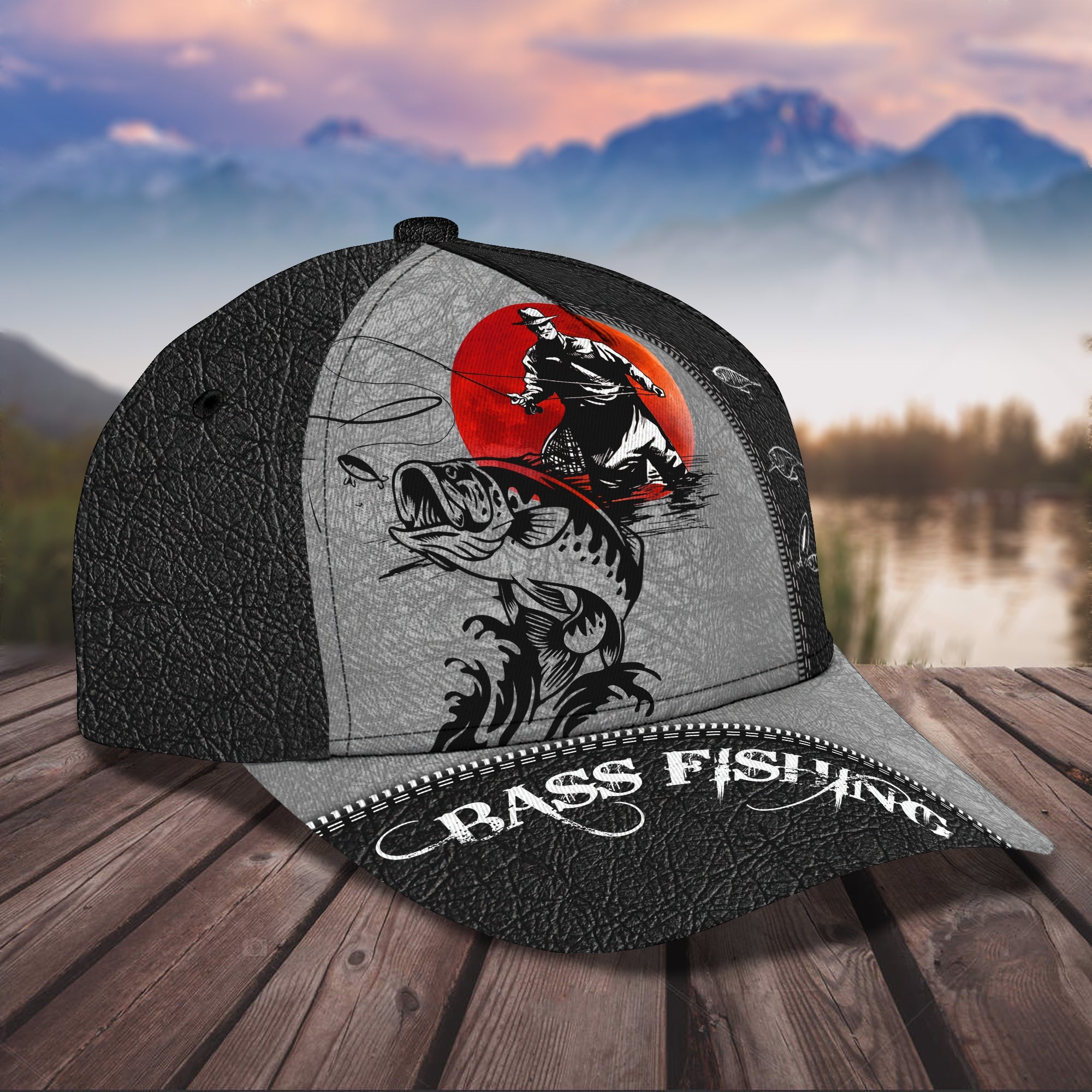 Bass Fishing - Cap - 1088