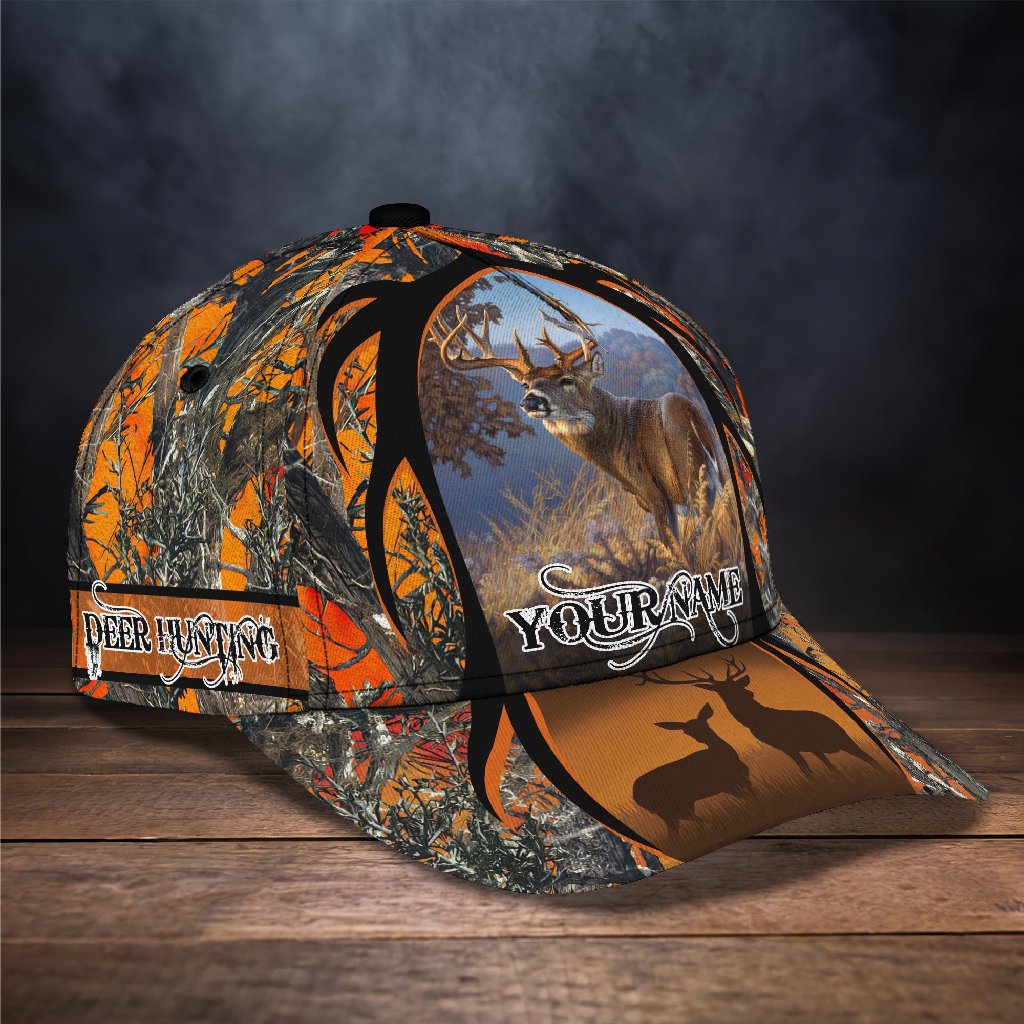 Deer Hunting - Personalized Name Cap 03 - RINC98