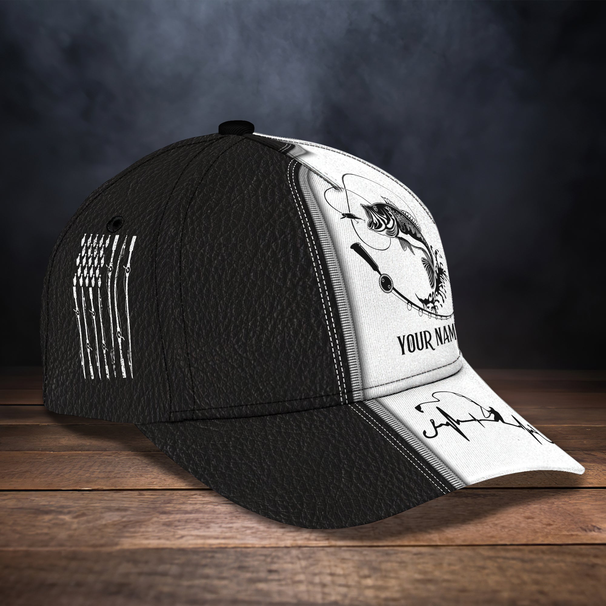 Fishing - Personalize Name Cap  - H98 326