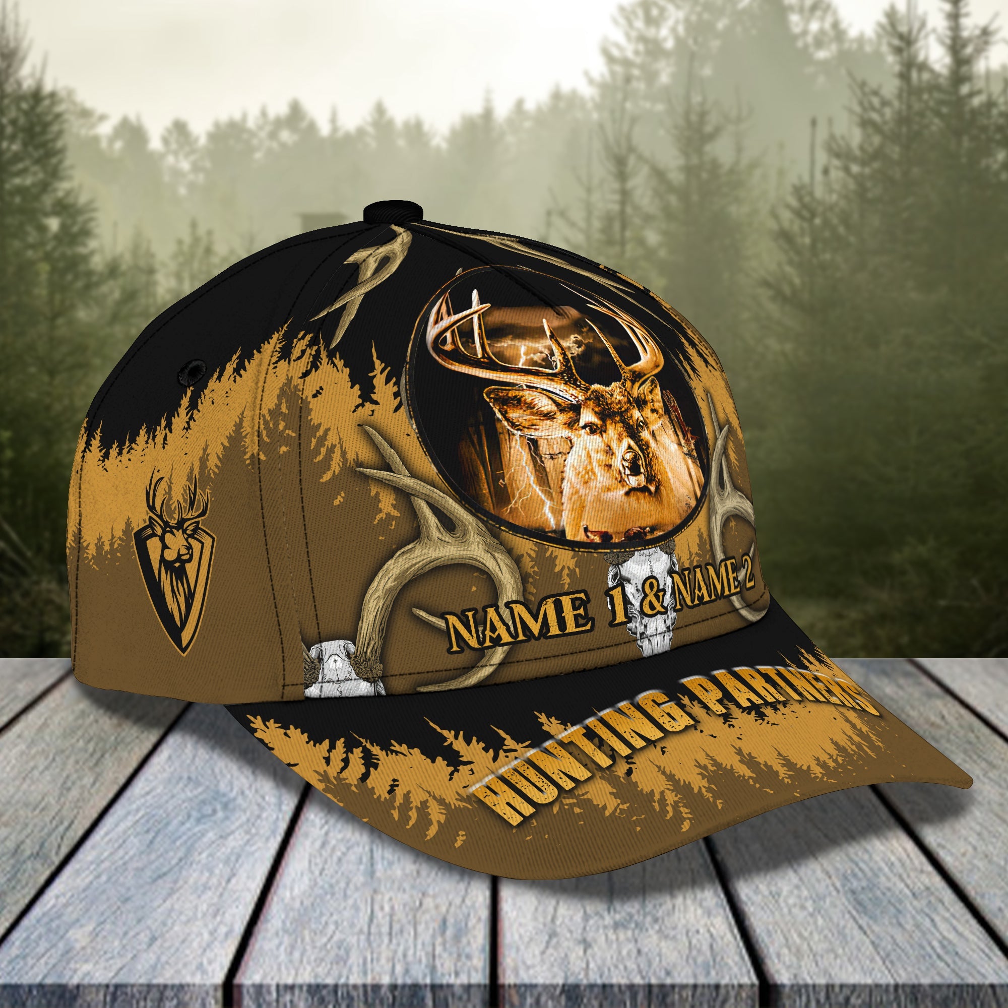 Hunting - Personalized Name Cap 08