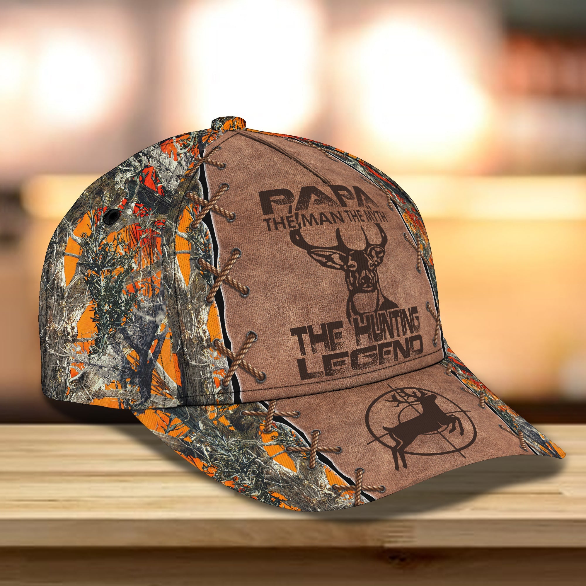 Deer Hunting 8 - Personalized Name Cap - Boom