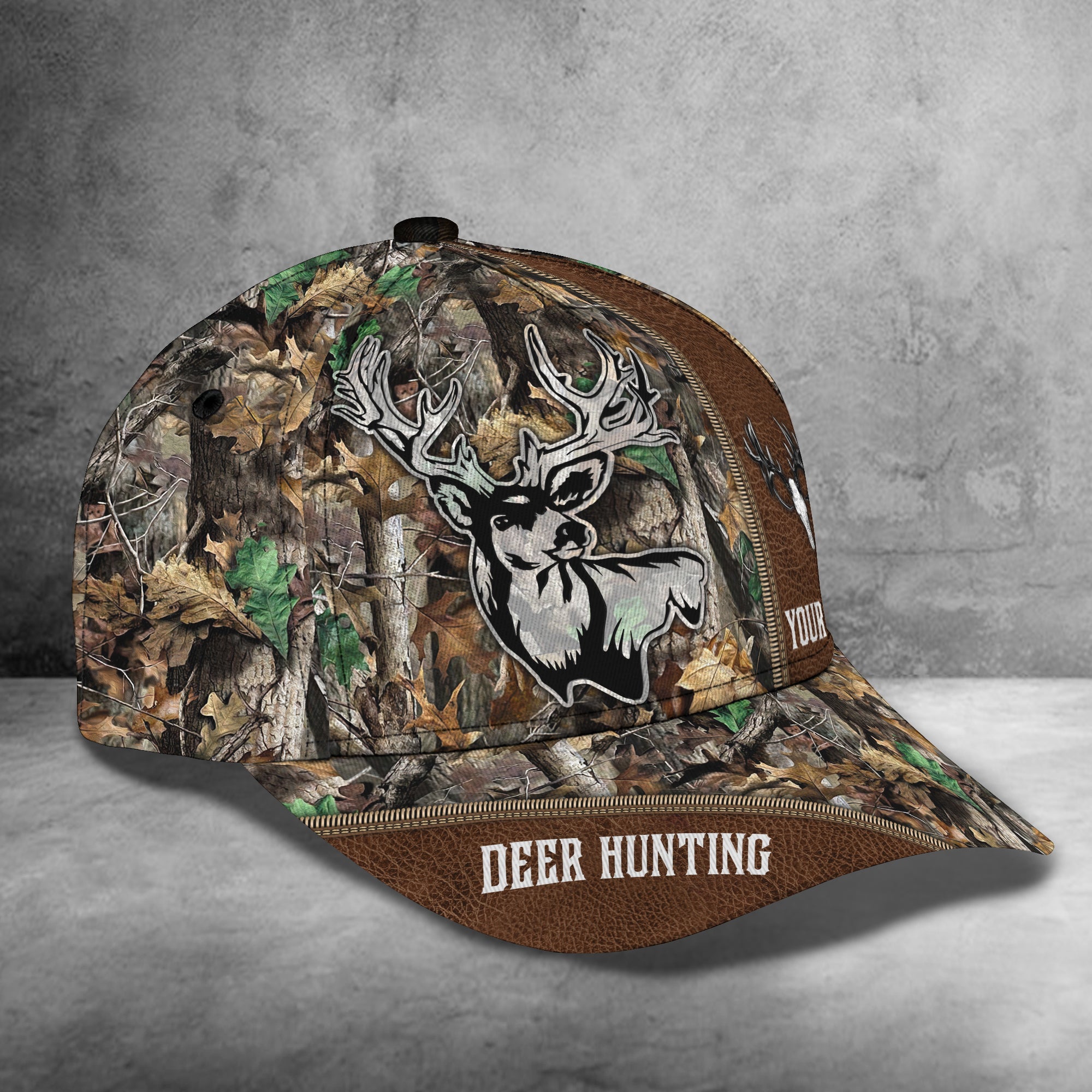 Deer Hunting - Personalized Name Cap - Td97 01