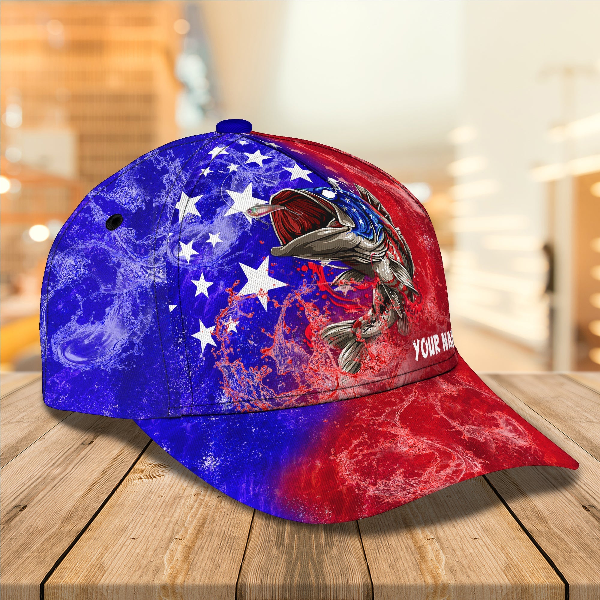 Fishing 03 - Personalized Name Cap - Pth98