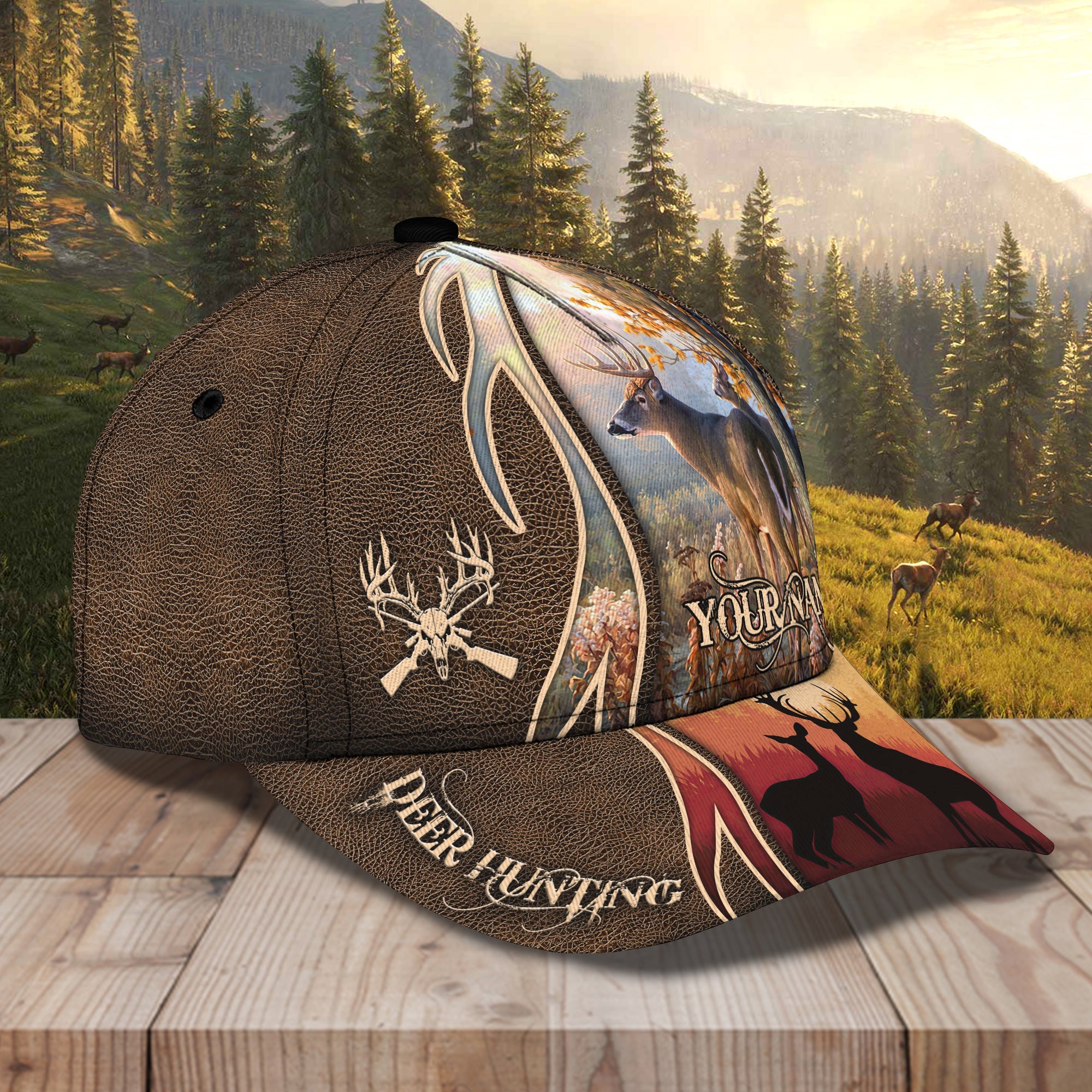 Hunting 07 - Personalized Name Cap - 16hb