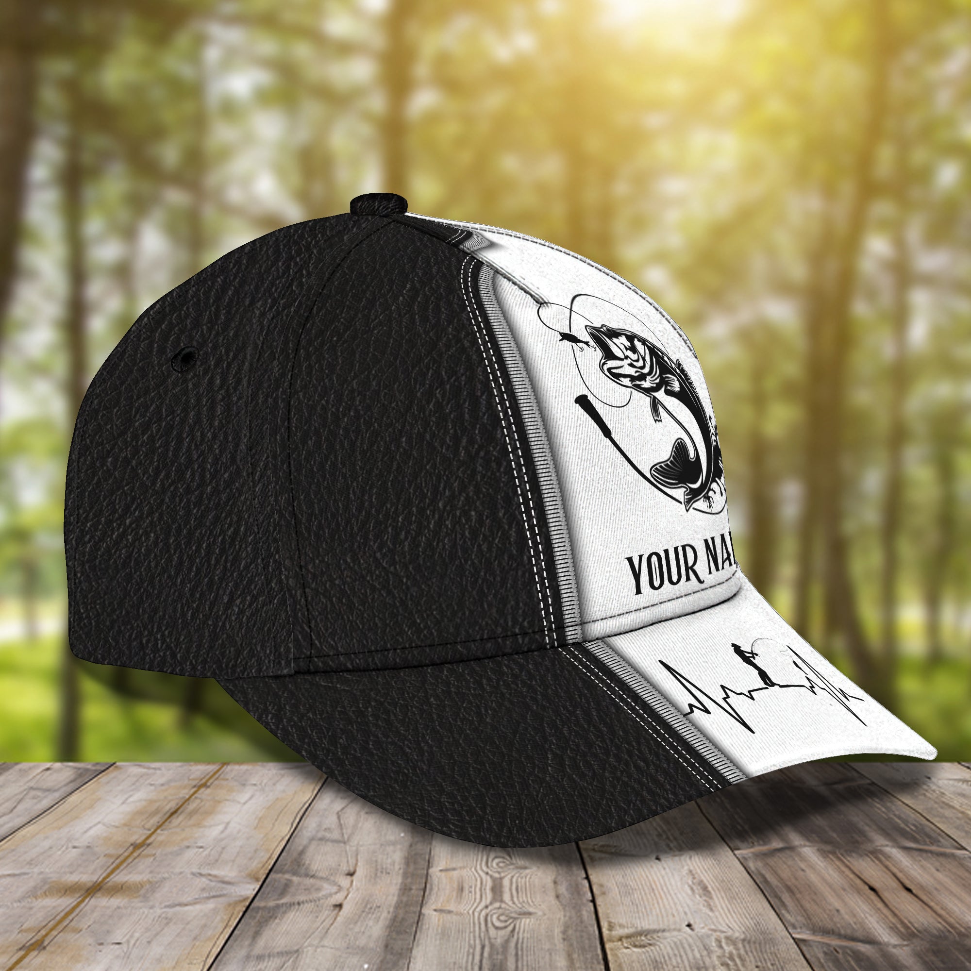Fishing - Personalized Name Cap 29 - Tad