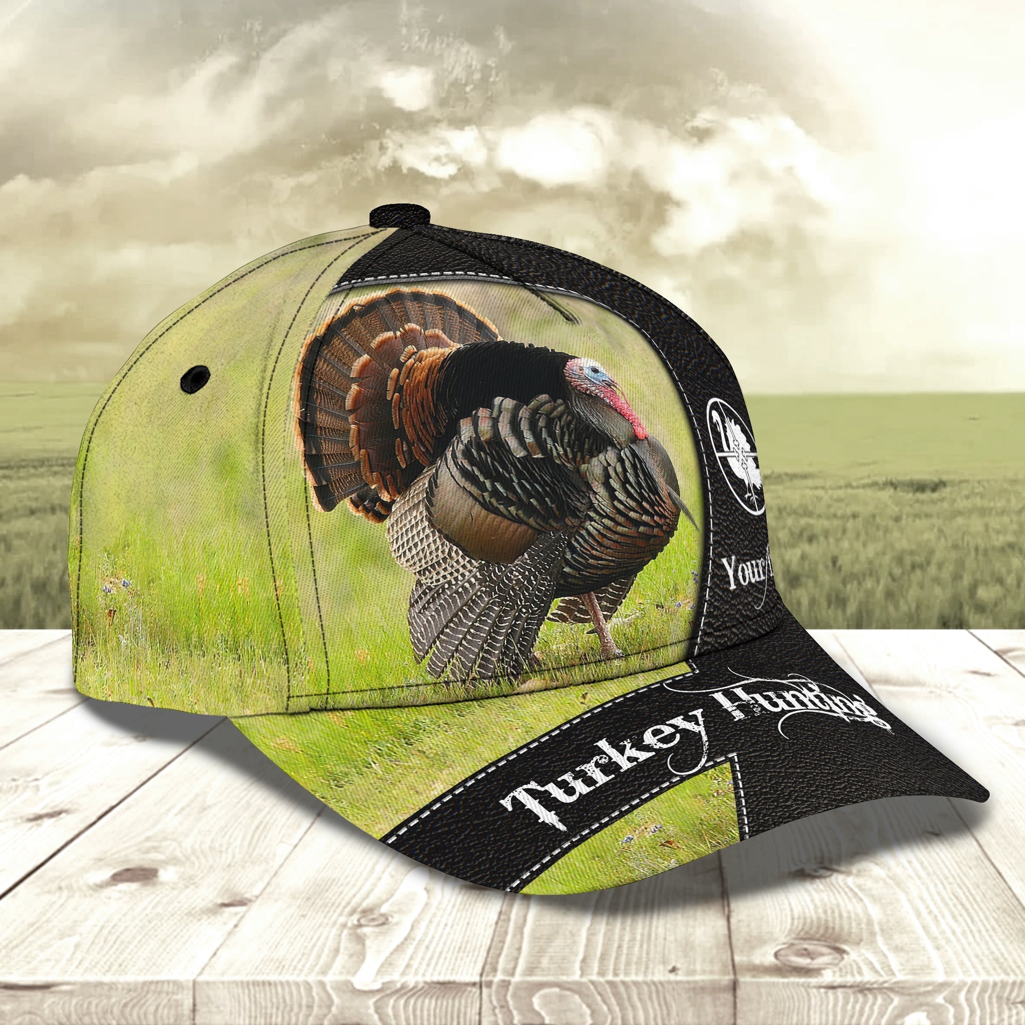 Turkey Hunting - Personalized Name Cap01 - ATM2K