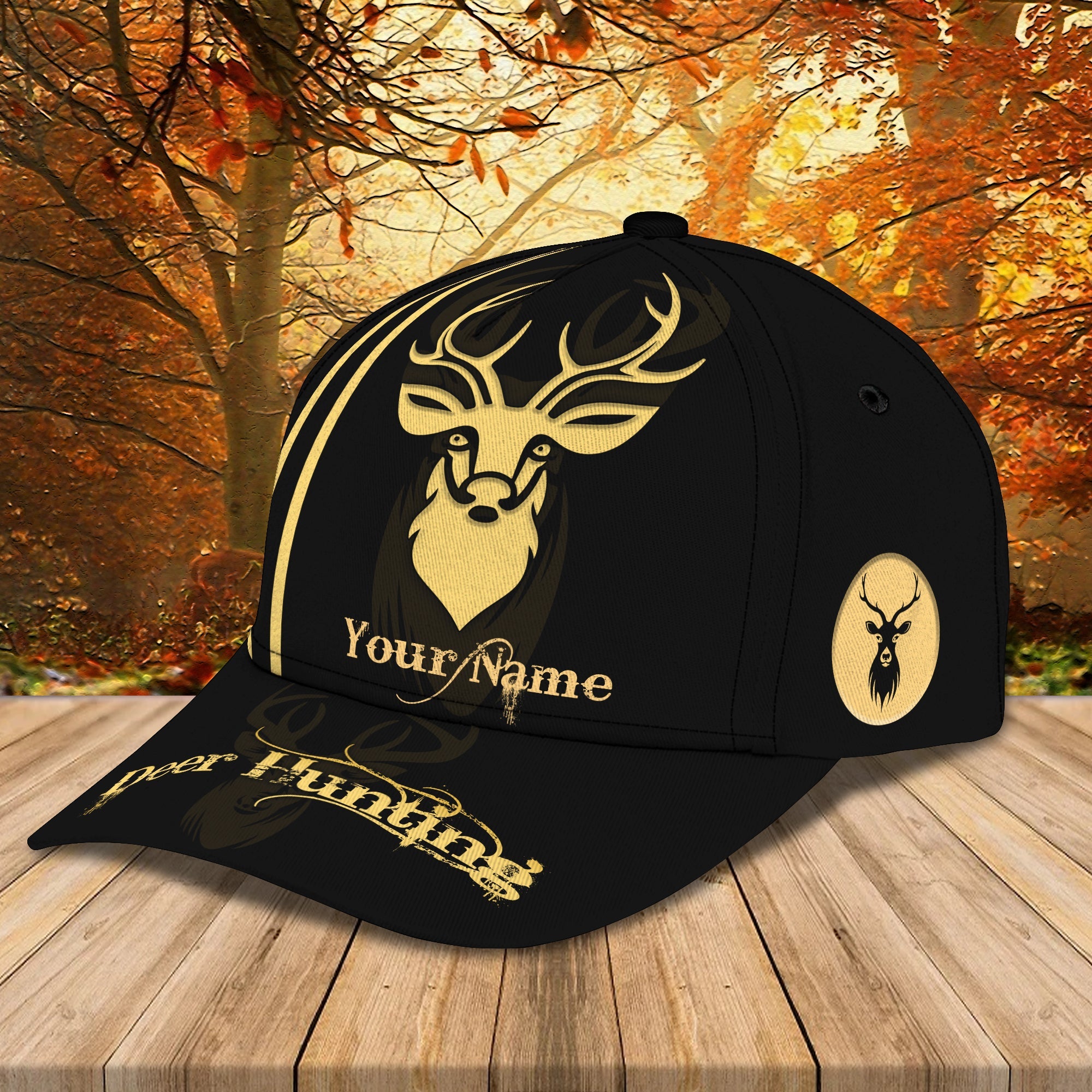 Deer Hunting - Personalized Name Cap - QA99 - 86