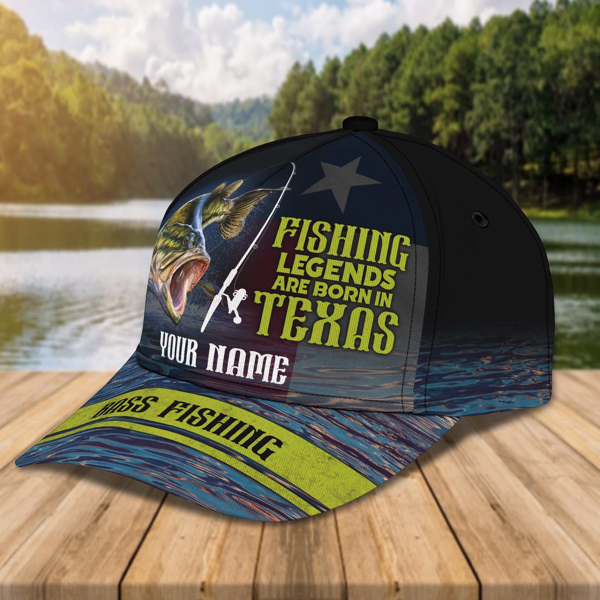 Classic Cap - Fishing Texas
