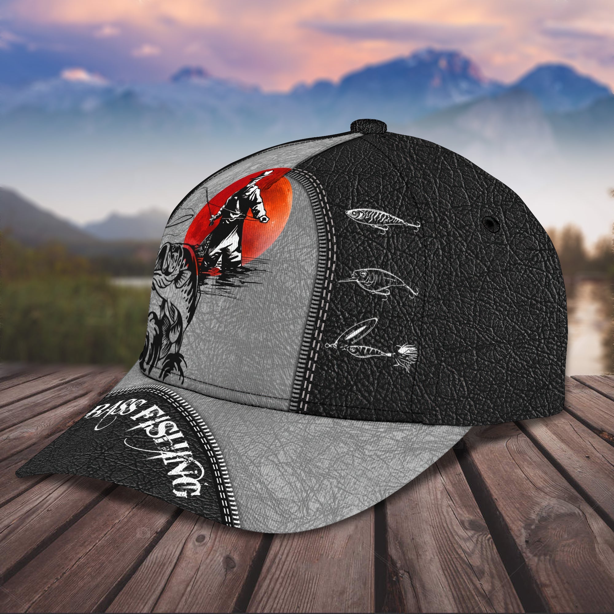 Bass Fishing - Cap - 1088