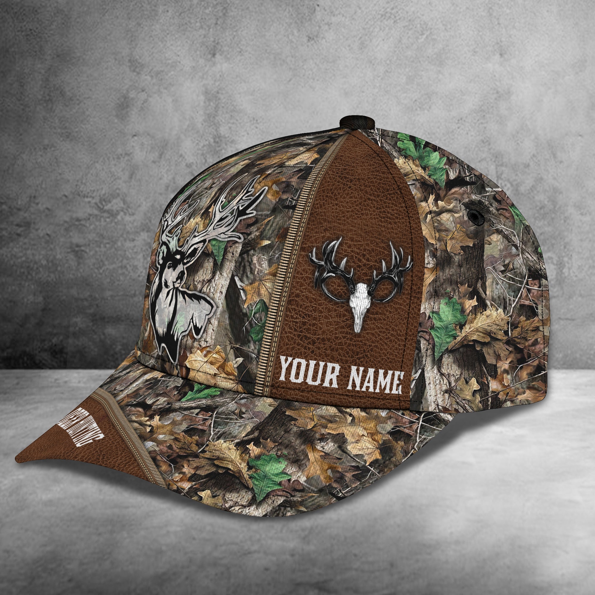 Deer Hunting - Personalized Name Cap - Td97 01