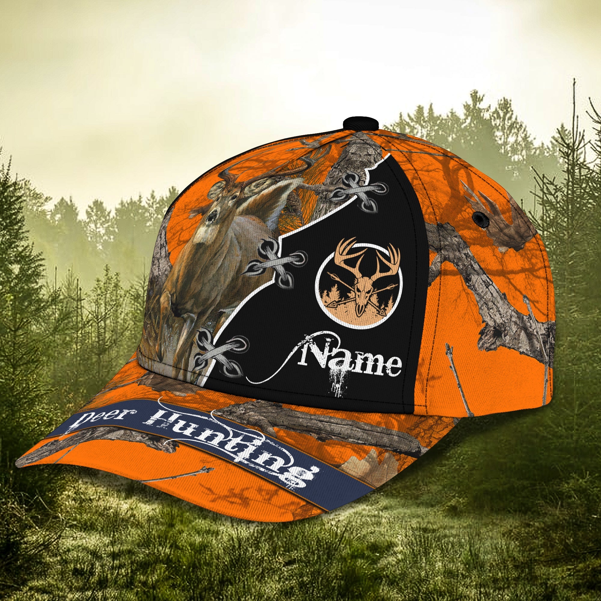 Deer hunter awsome- Personalized Name Cap - Lst149