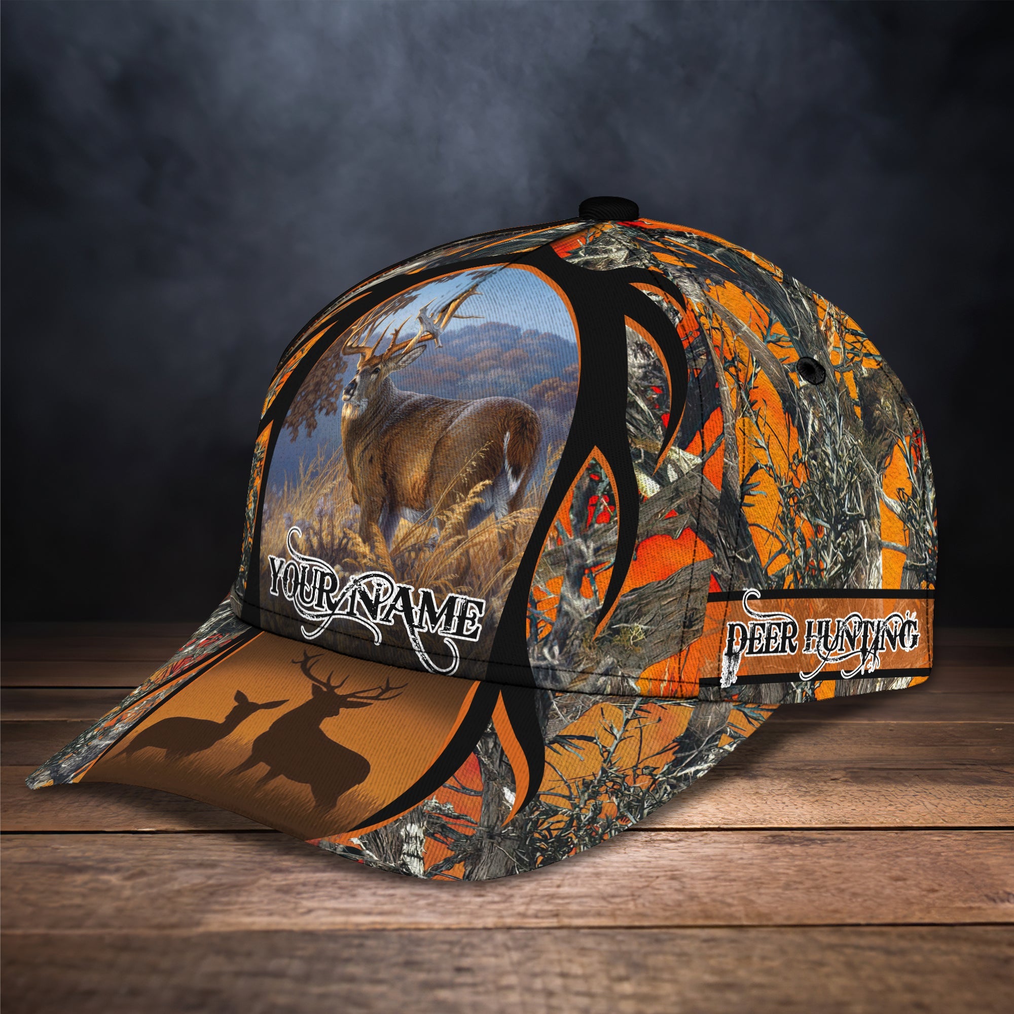 Deer Hunting - Personalized Name Cap 03 - RINC98