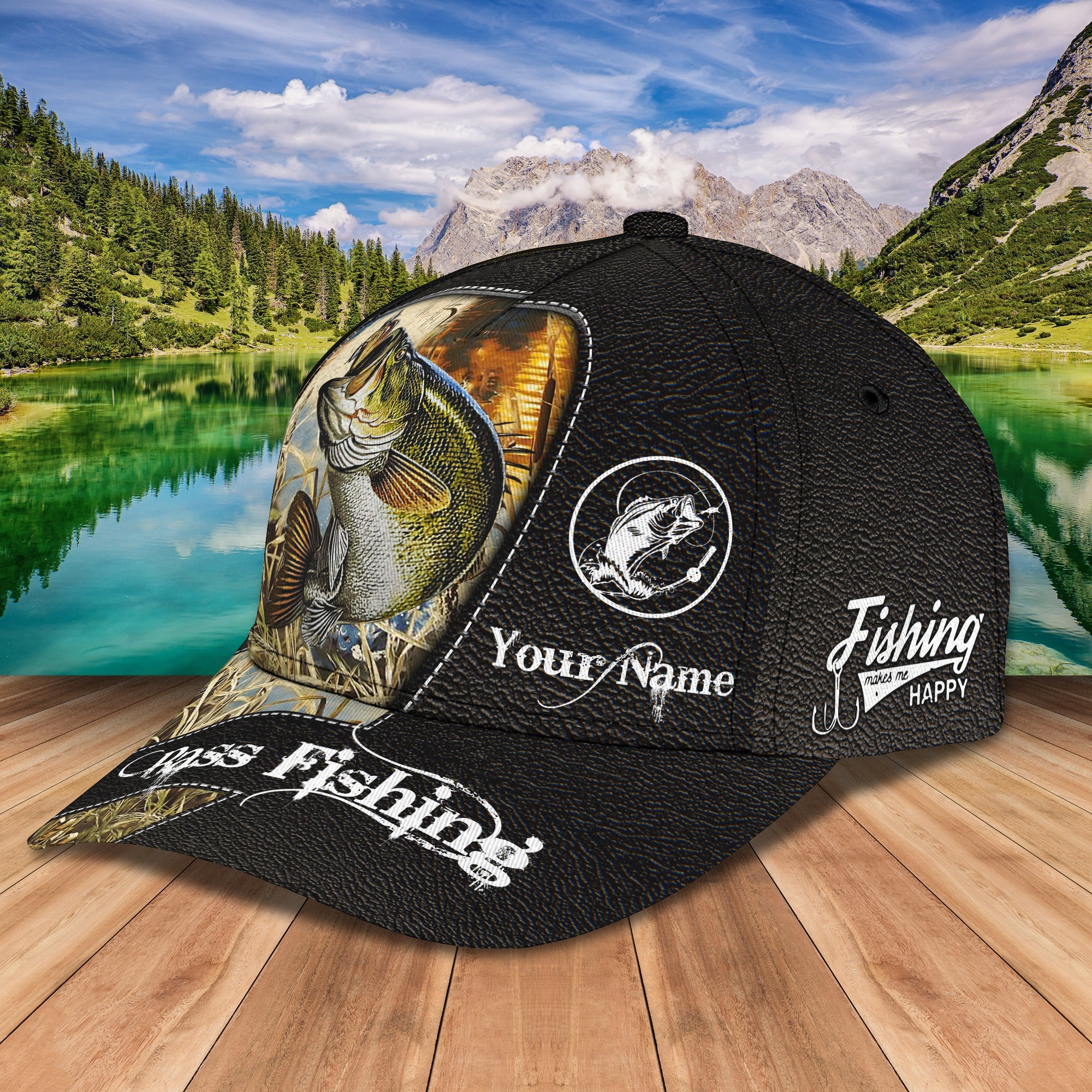 FISHING 09 - Personalized Name Cap - HN95