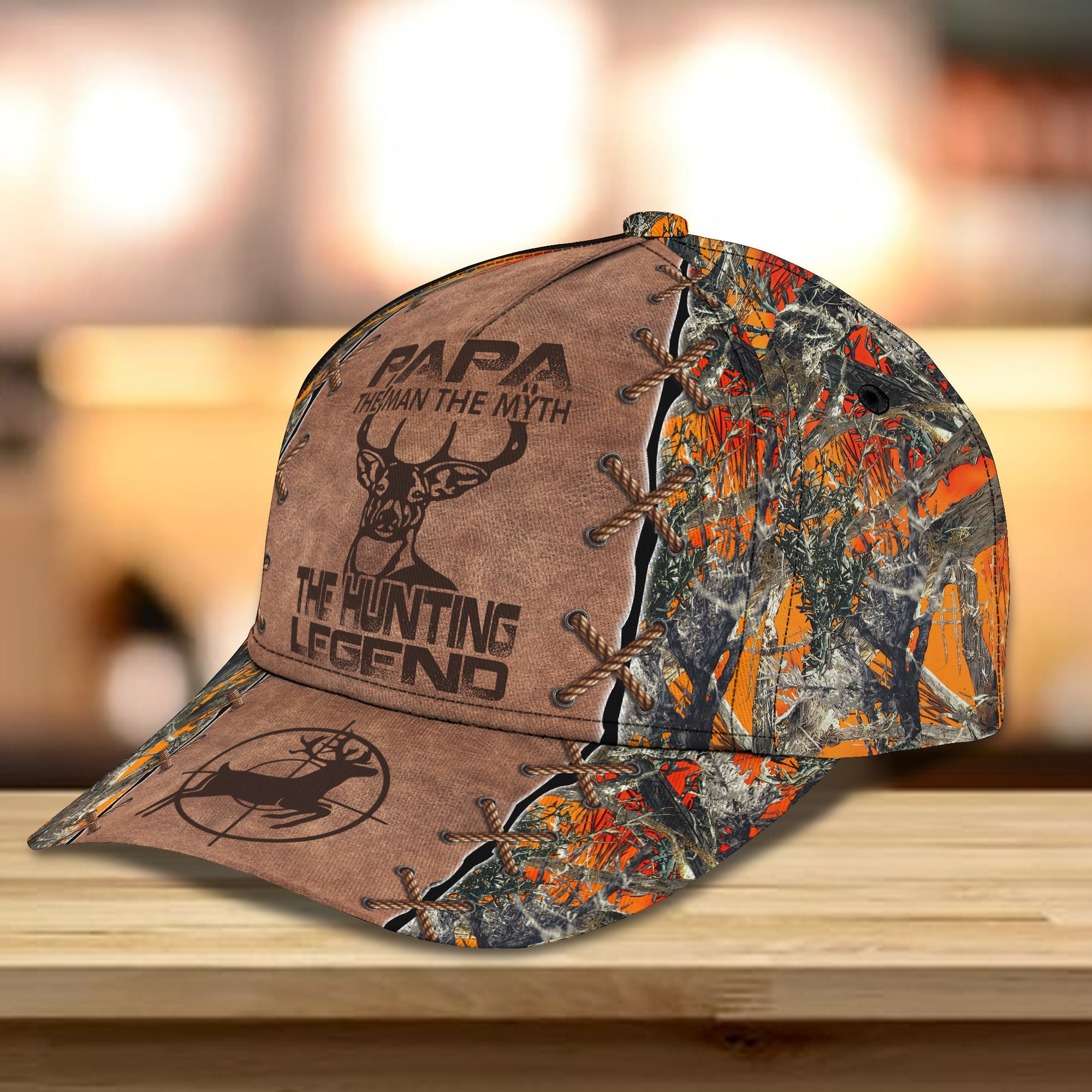 Deer Hunting 8 - Personalized Name Cap - Boom