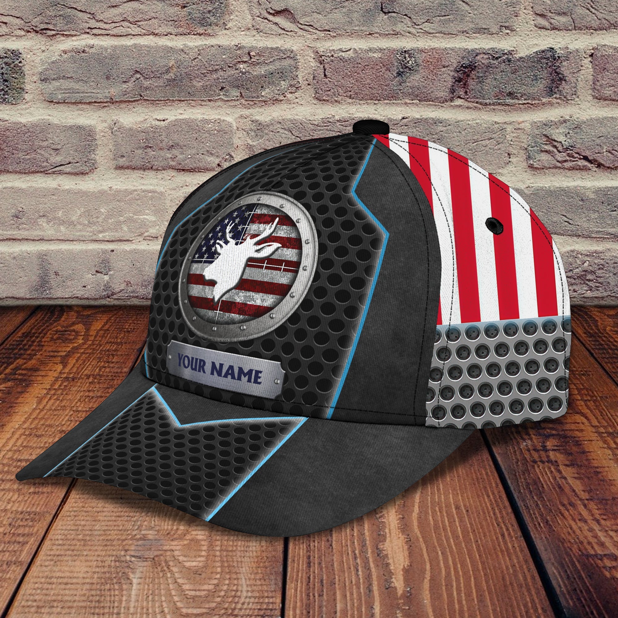 Hunting Deer - Personalized Name Cap - Urt96
