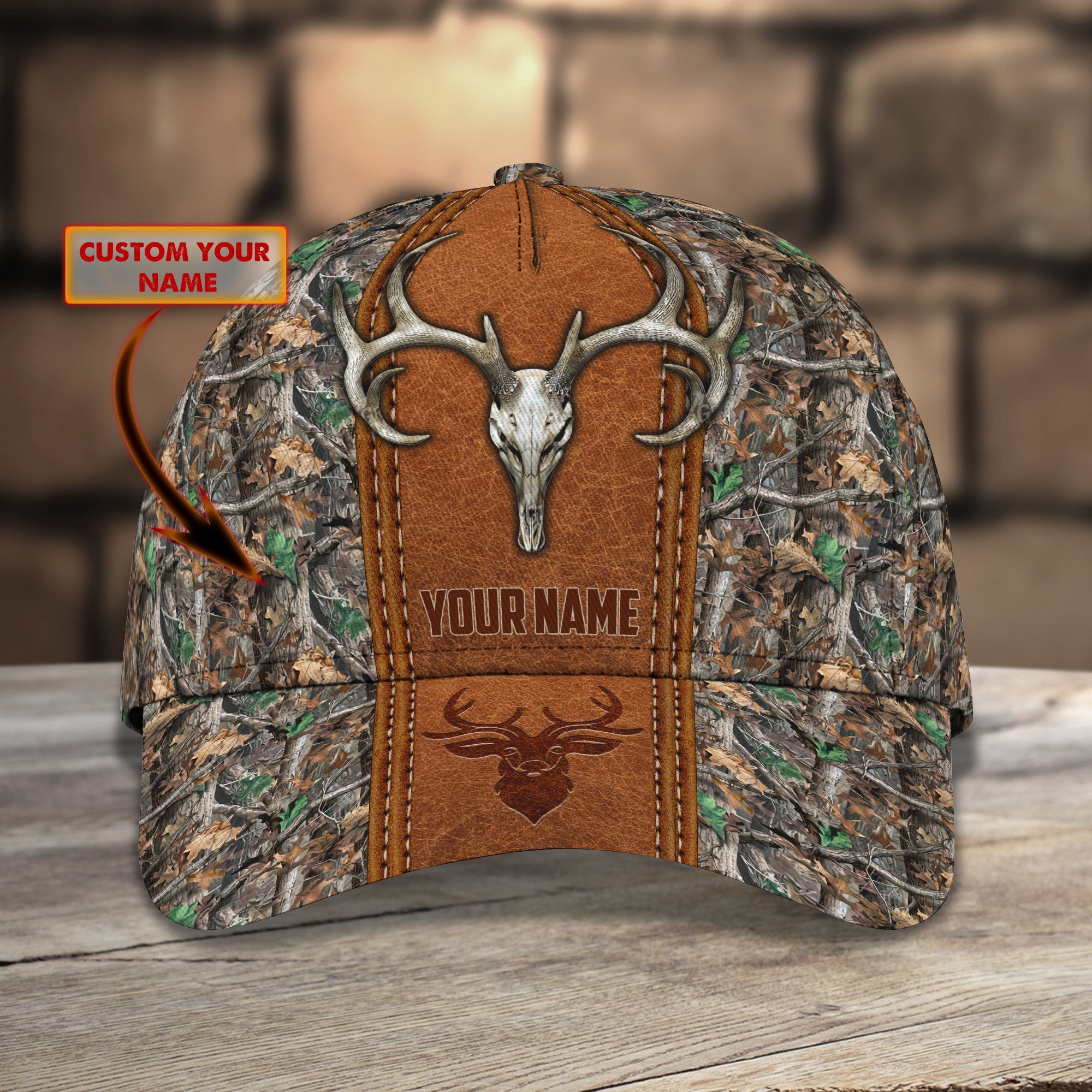 Deer Hunting Personalized Name Classic cap DT69-CT-1157