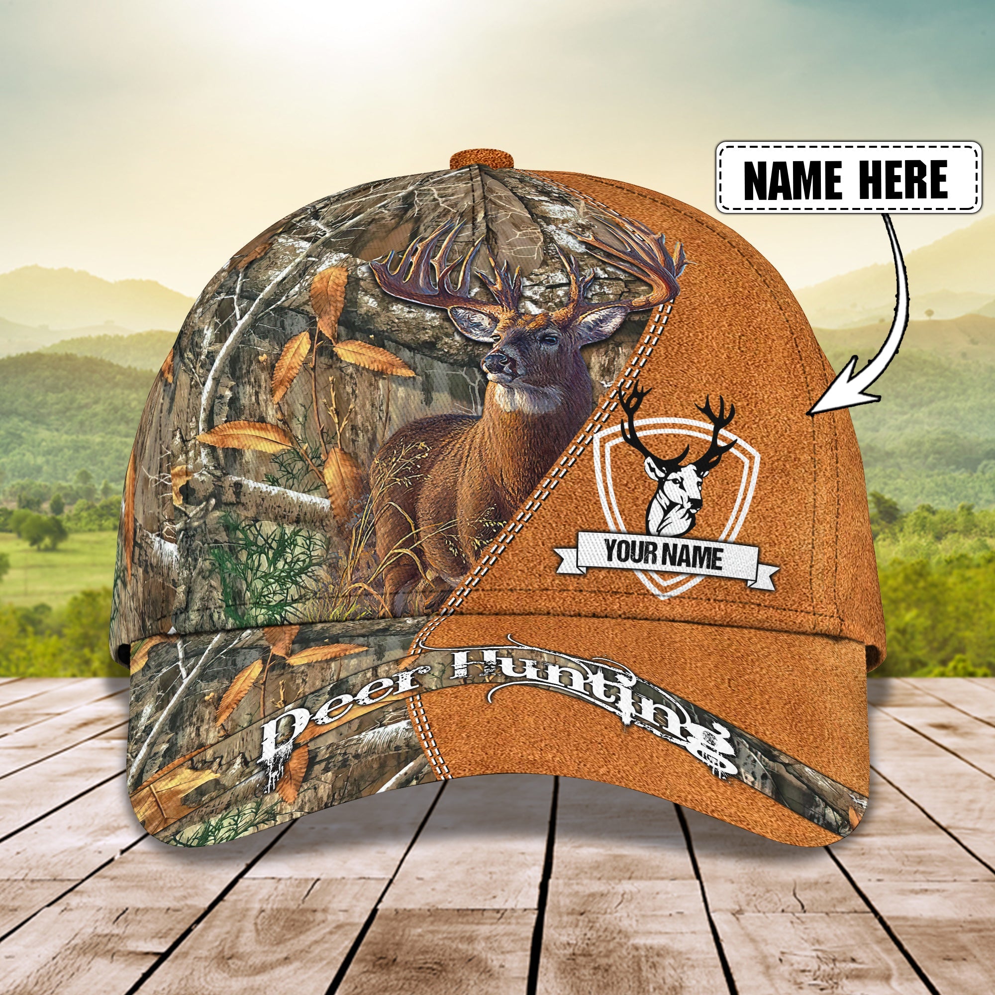 Hunting 04 - Personalized Name Cap - Pth98