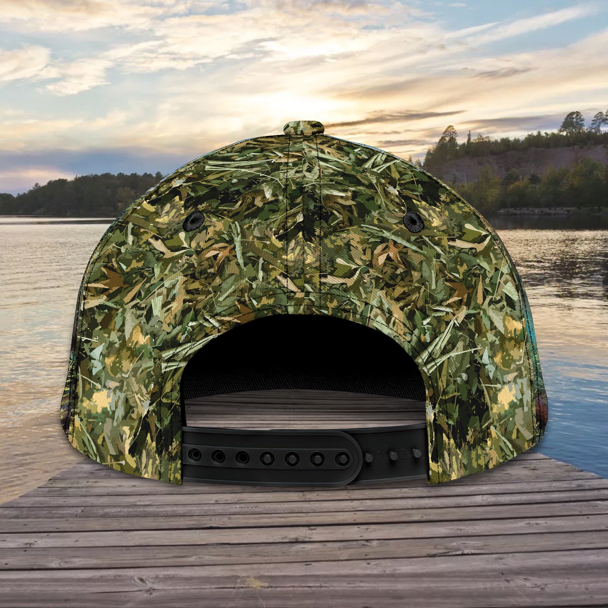 Bass Just Fish It 02 - Personalized Name Cap