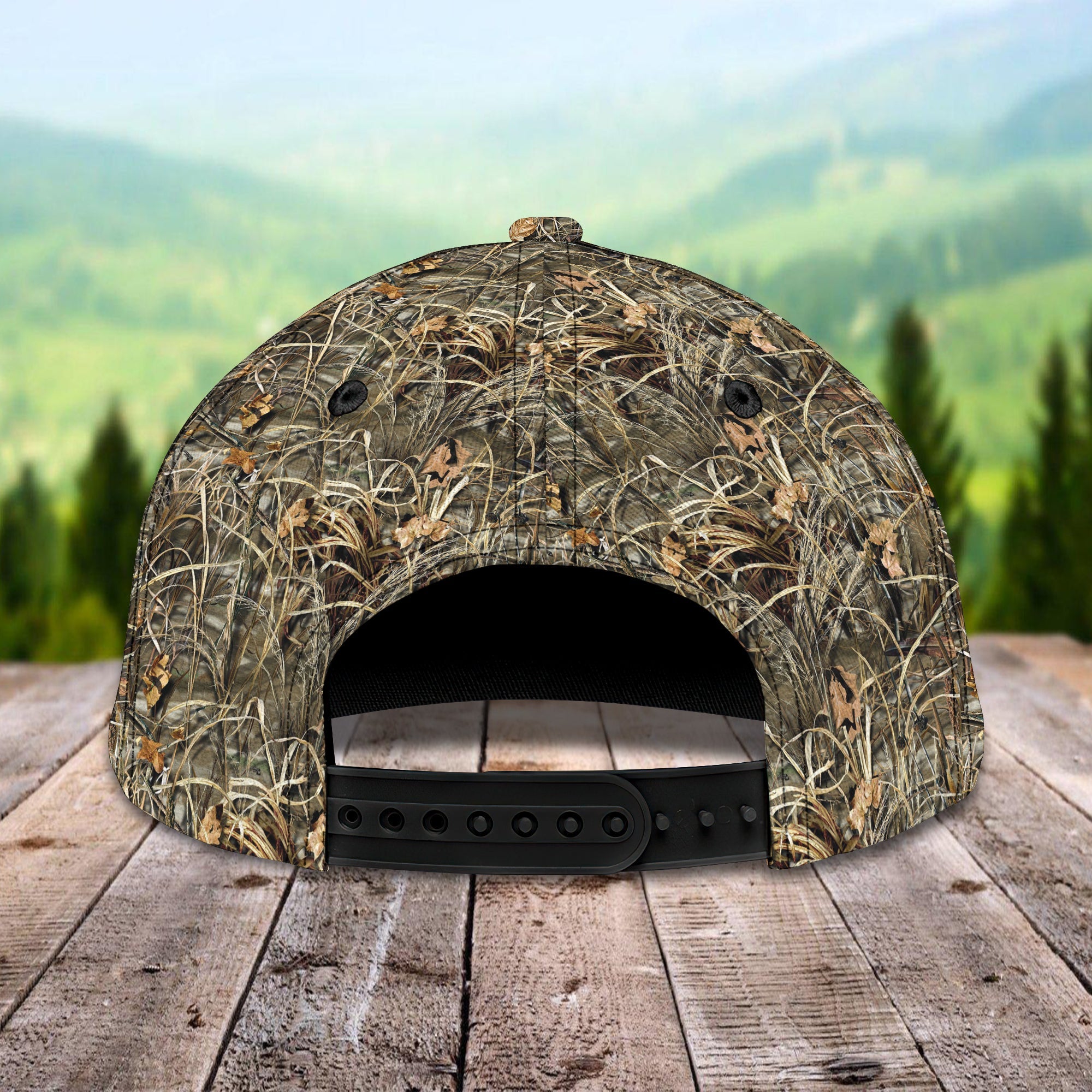 Fishing Camo - Personalized Name Cap - Pth98