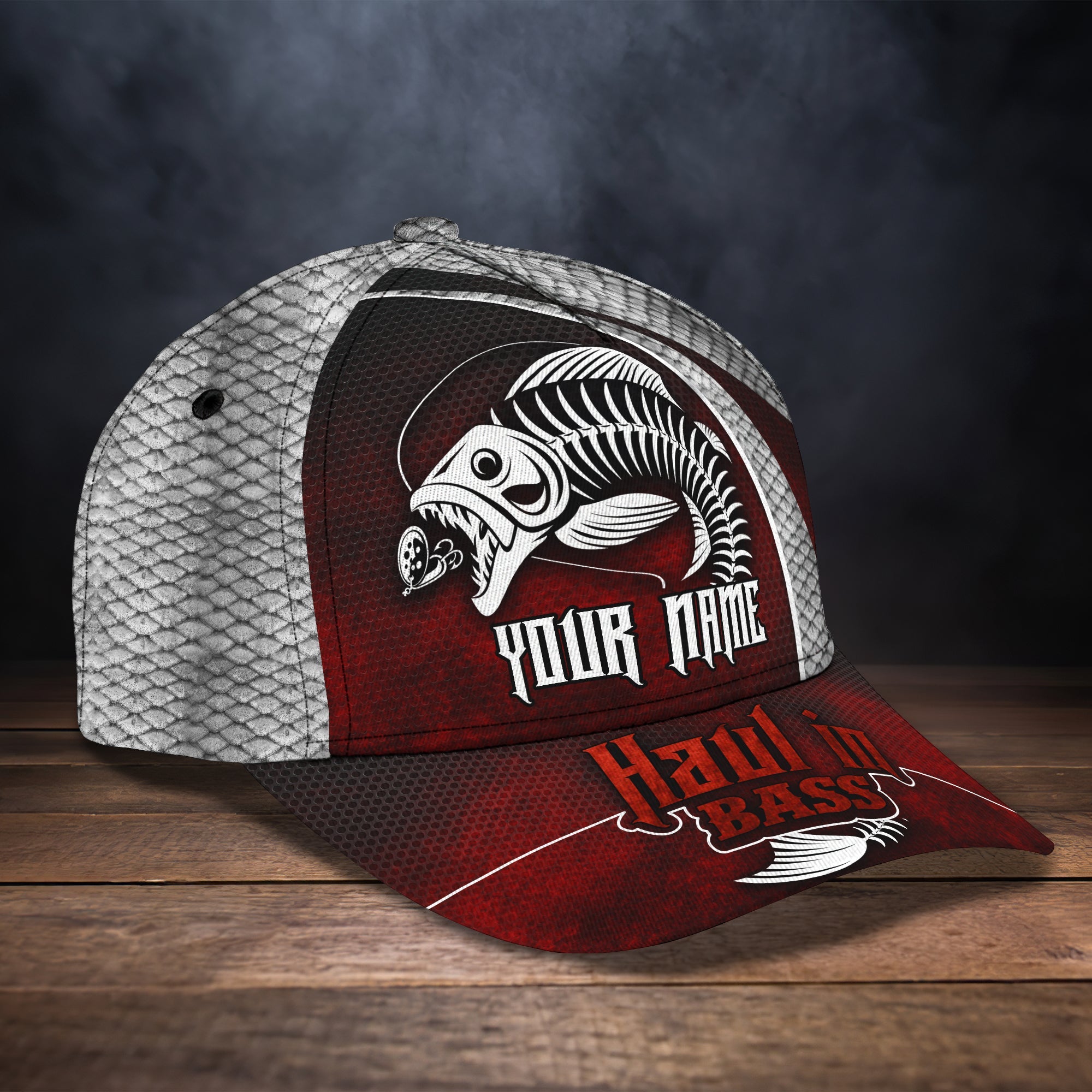 Haul in Bass - Personalized Name Cap